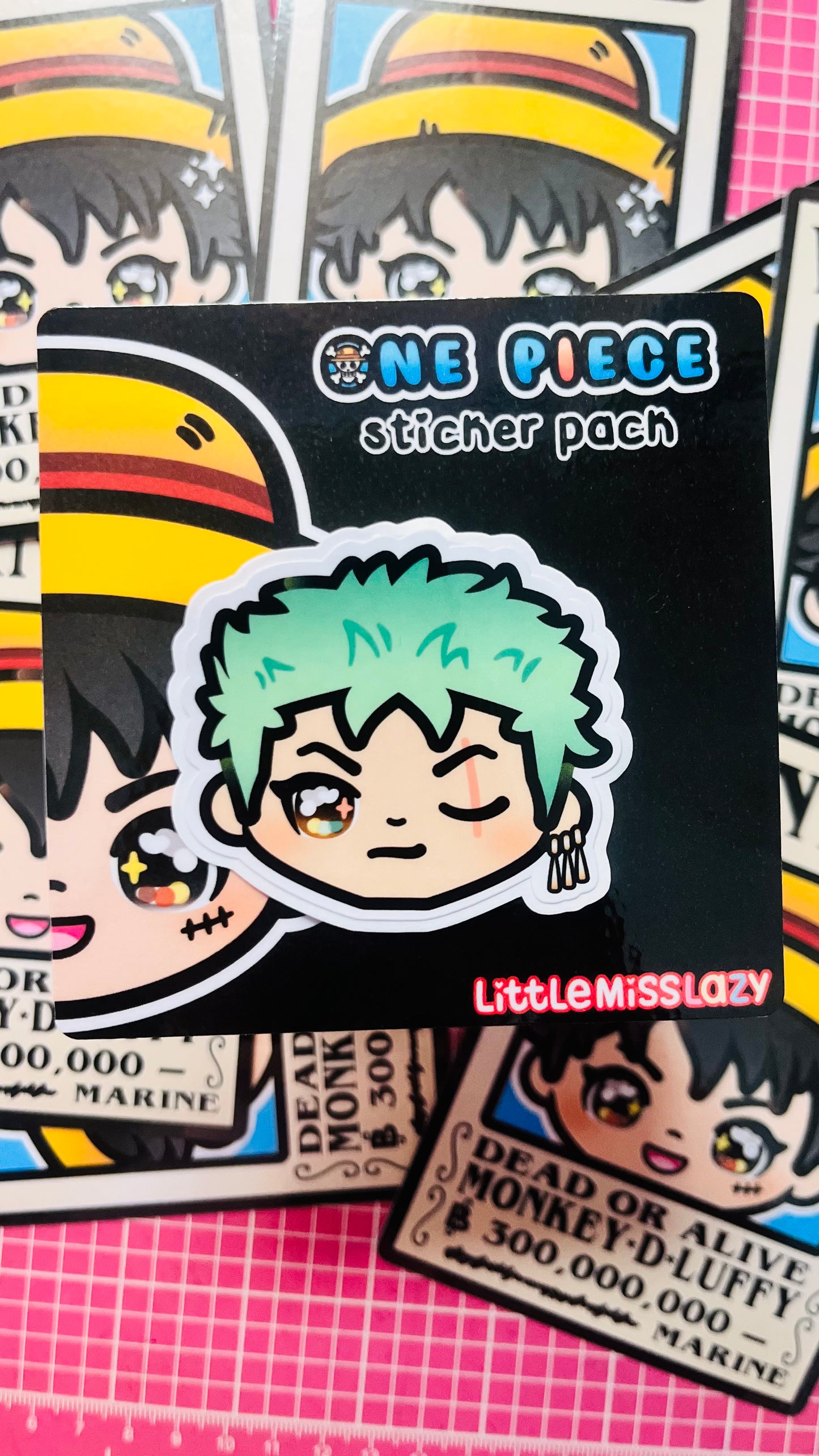 Pack de pegatinas One Piece