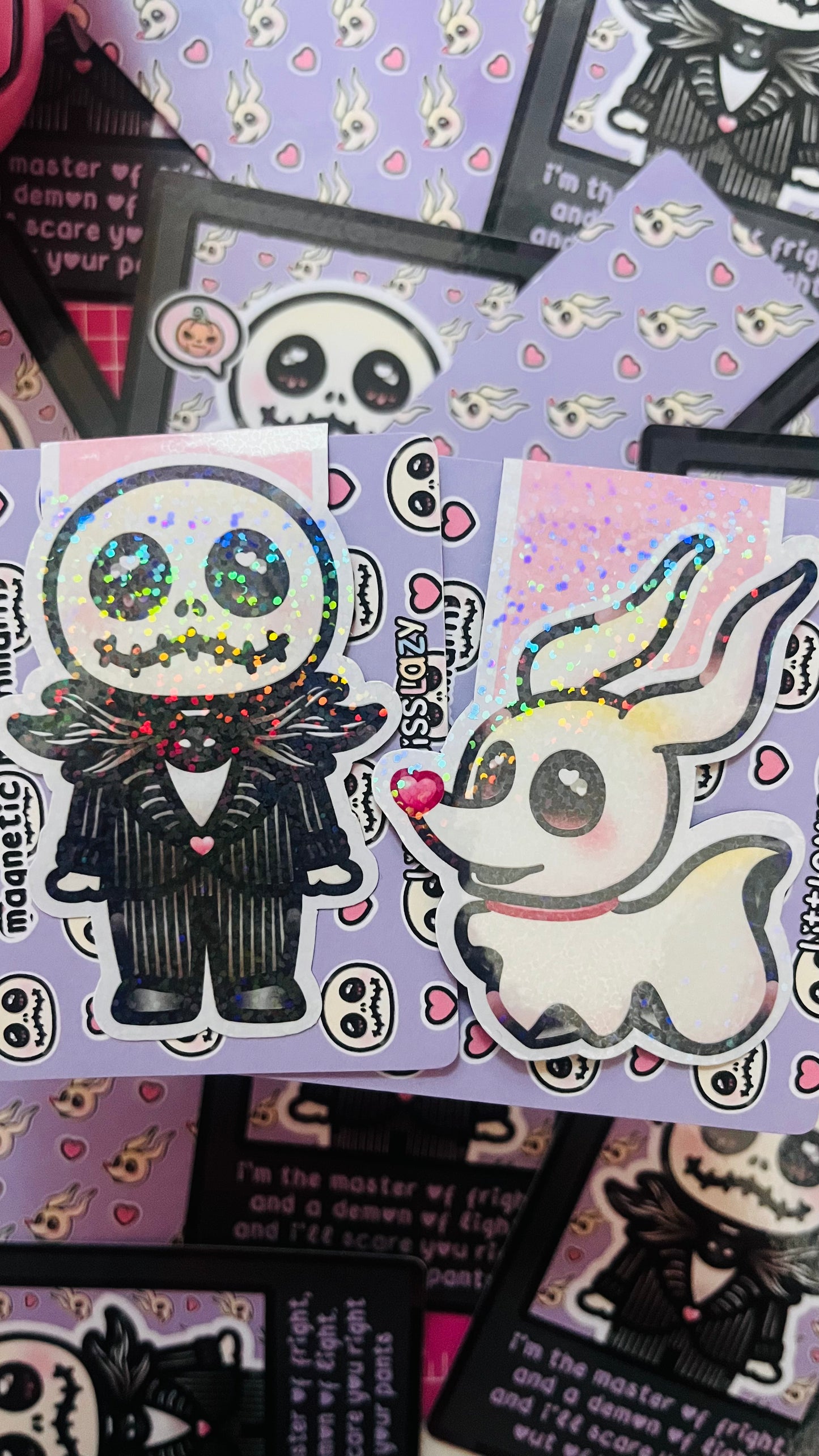 Sobre de productos de Pesadilla antes de Navidad