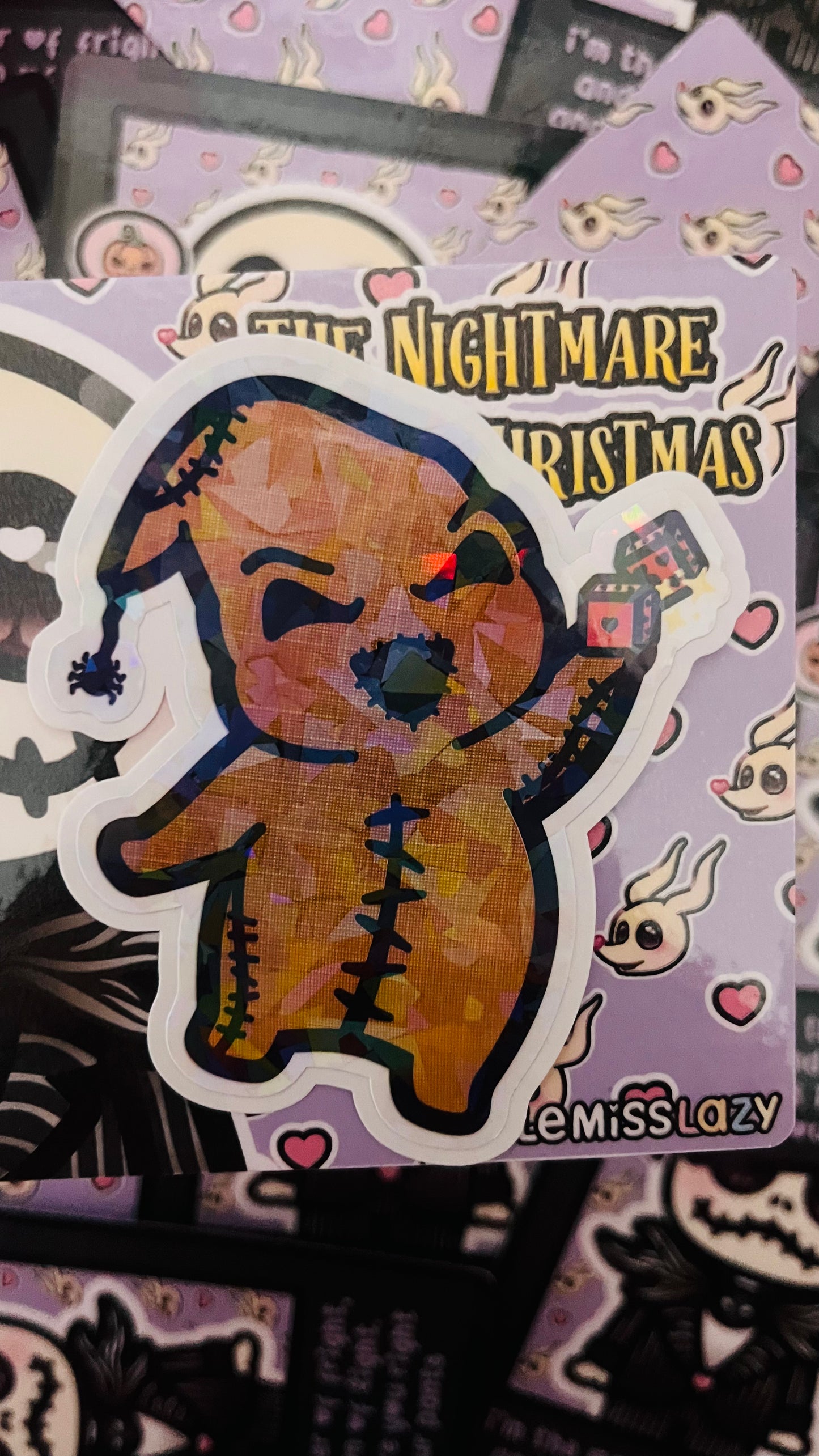 Pegatinas Pesadilla antes de Navidad