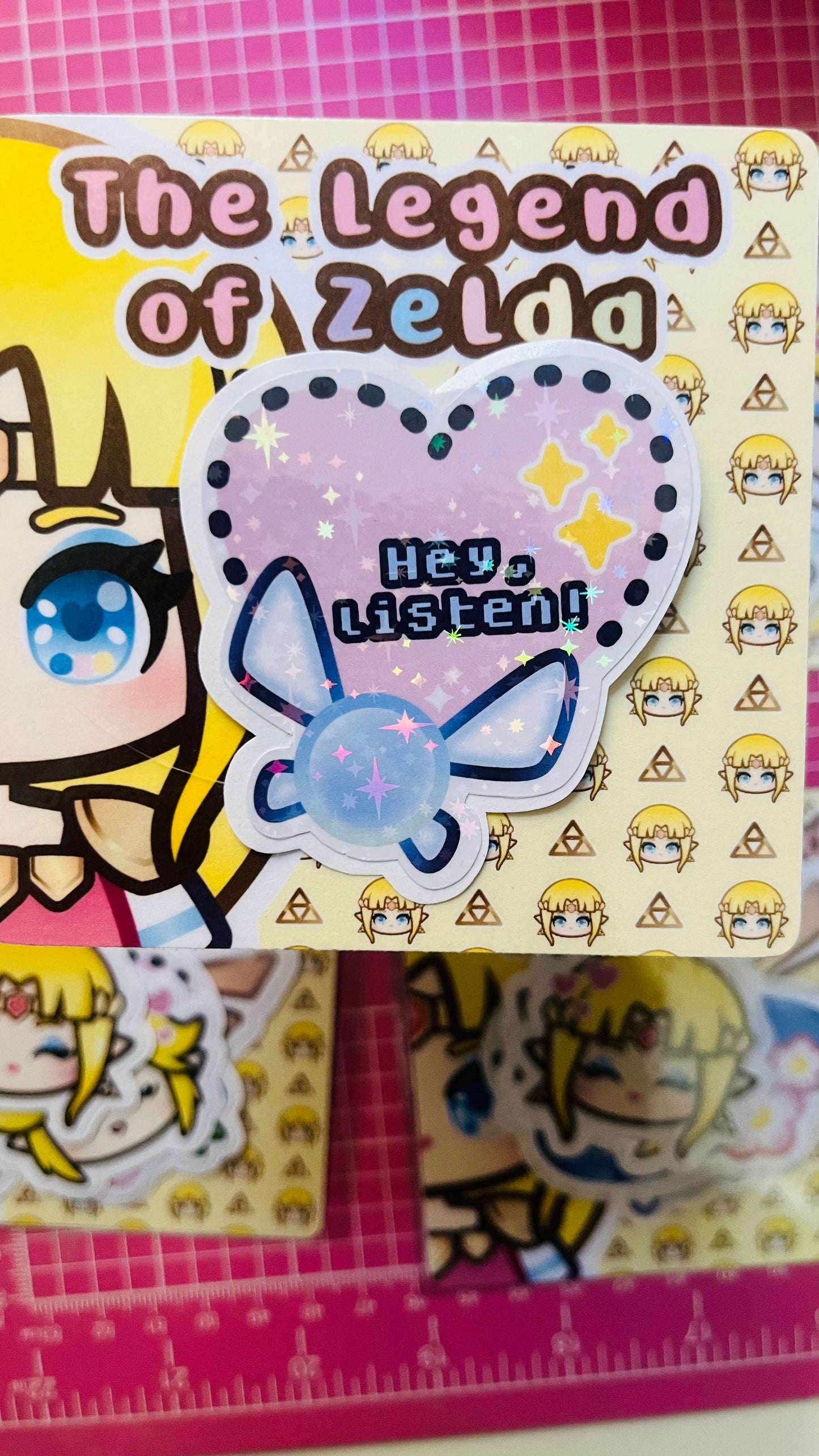 Pack de pegatinas princesa Zelda