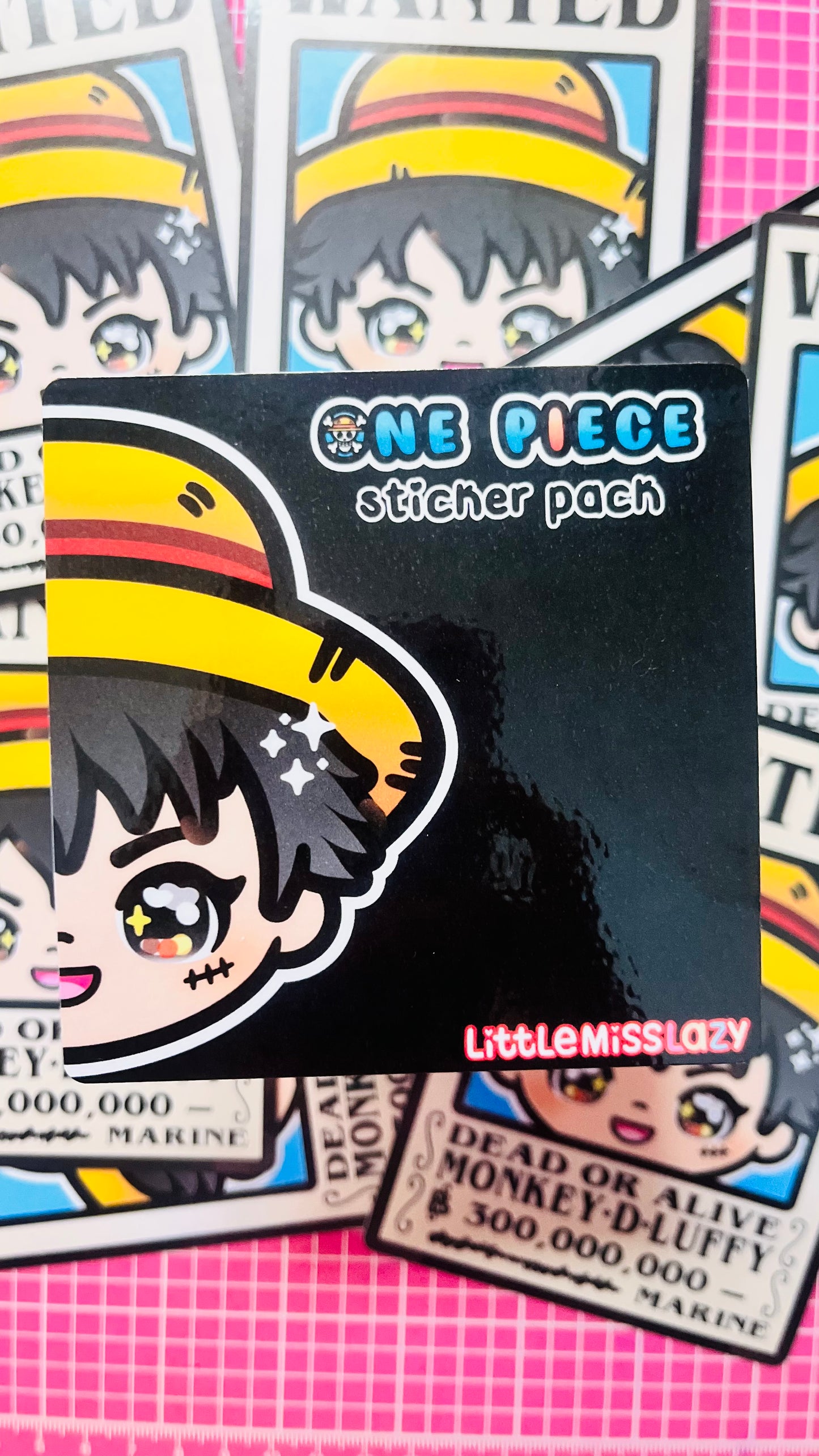 Pack de pegatinas One Piece