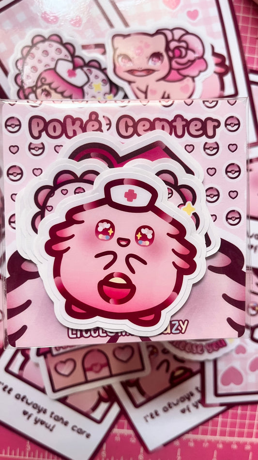 Pack de pegatinas Centro Pokemon