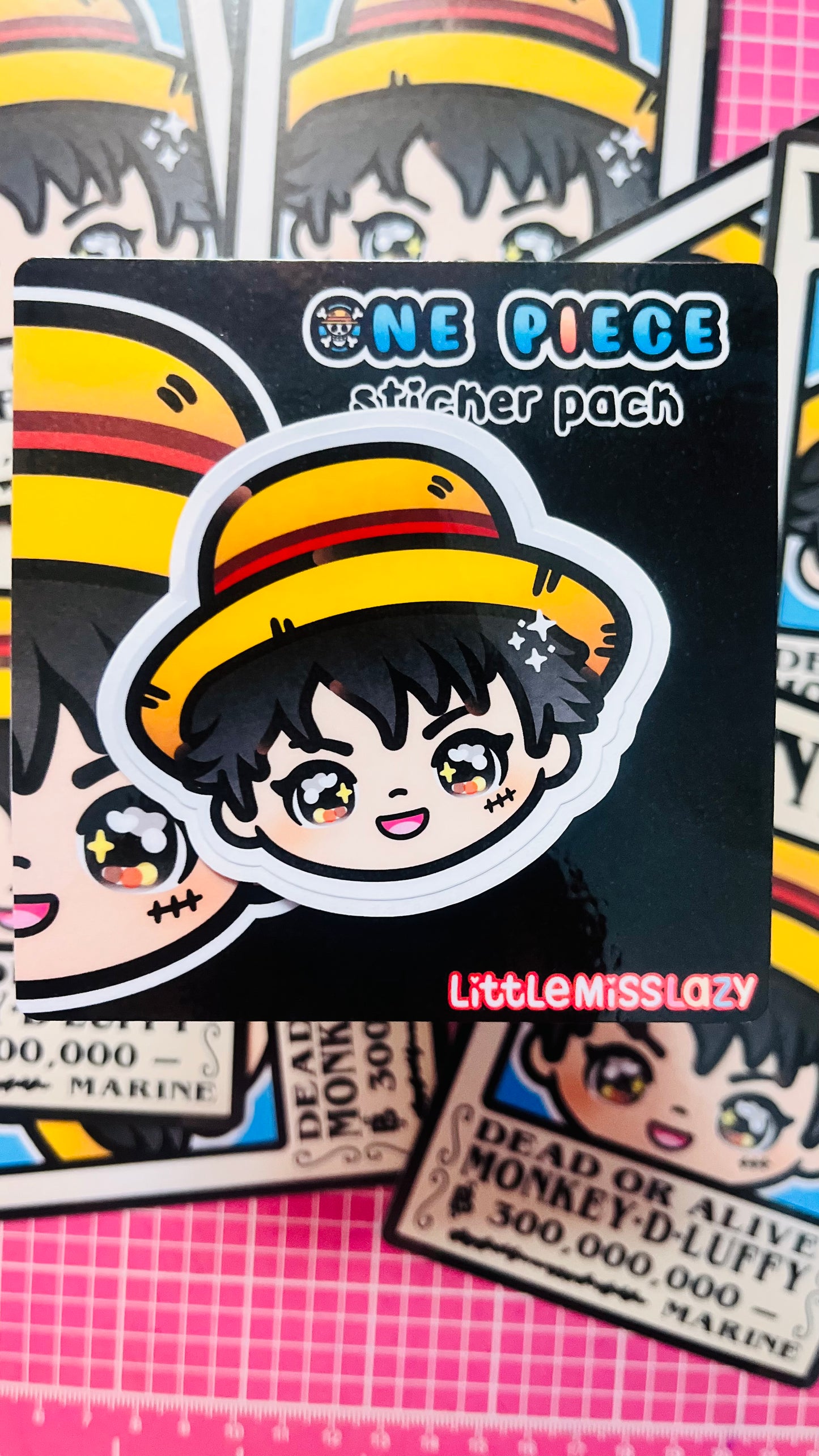 Pack de pegatinas One Piece