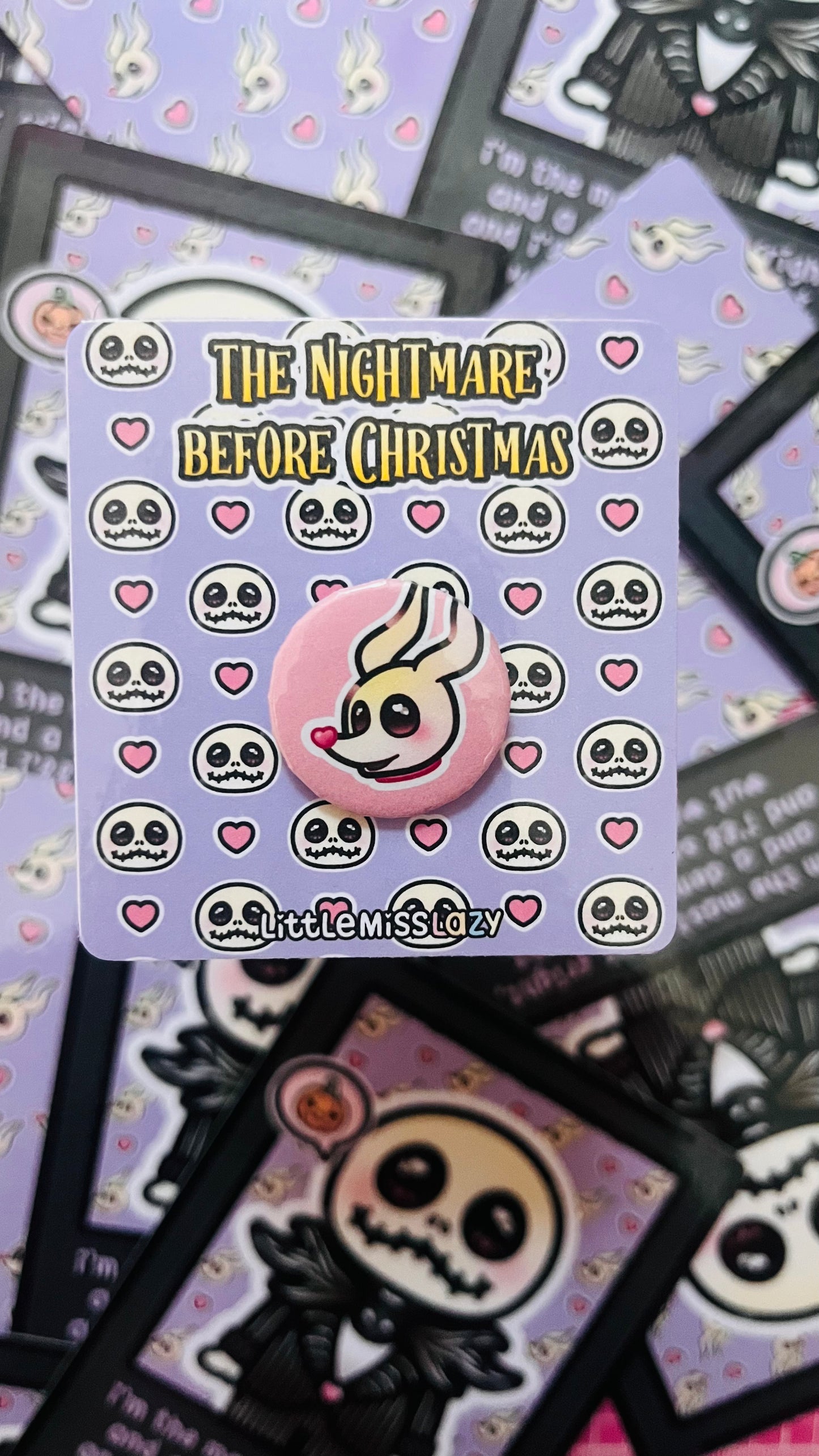 Chapas Pesadilla antes de Navidad