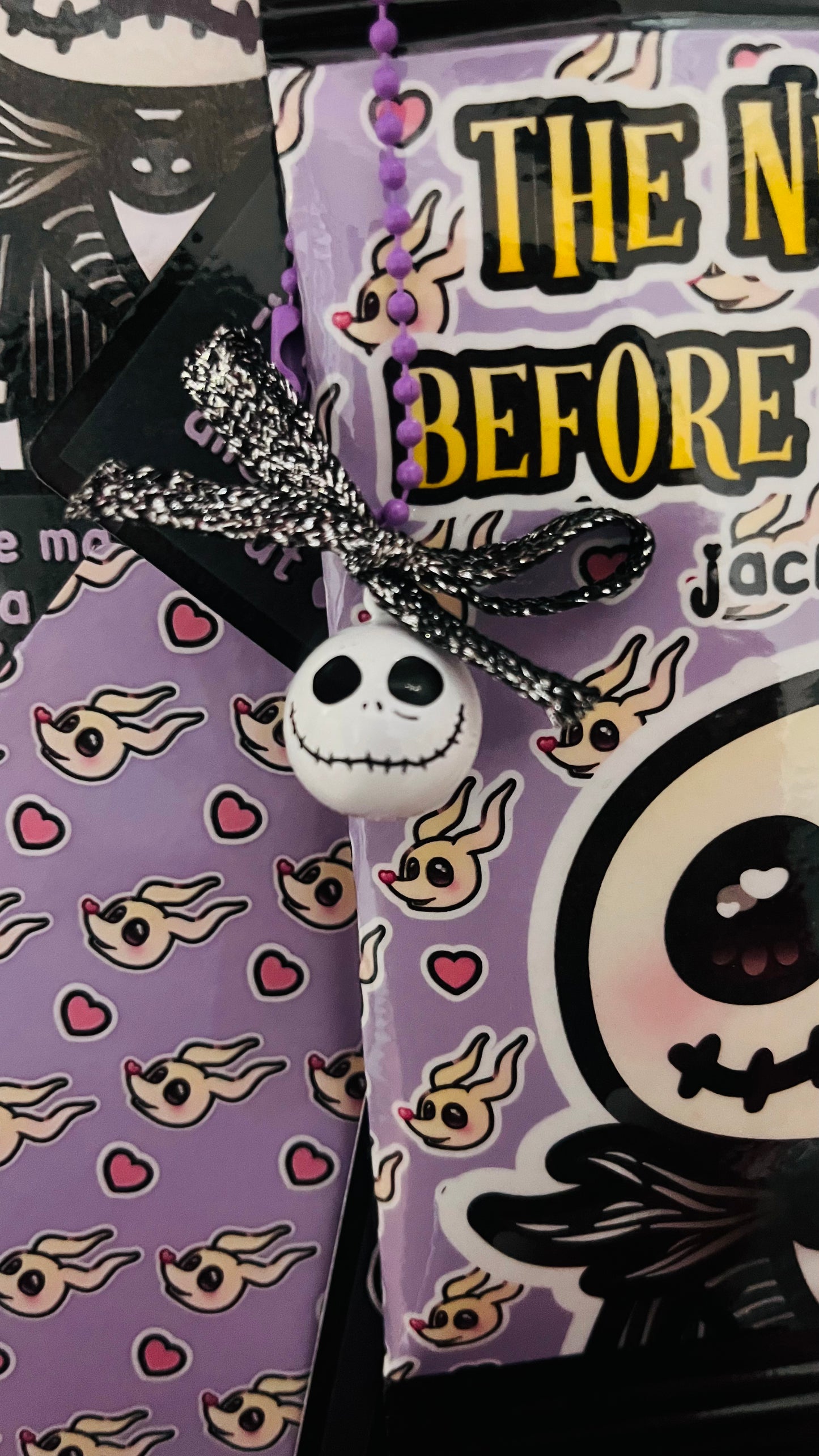 Sobre de productos de Pesadilla antes de Navidad