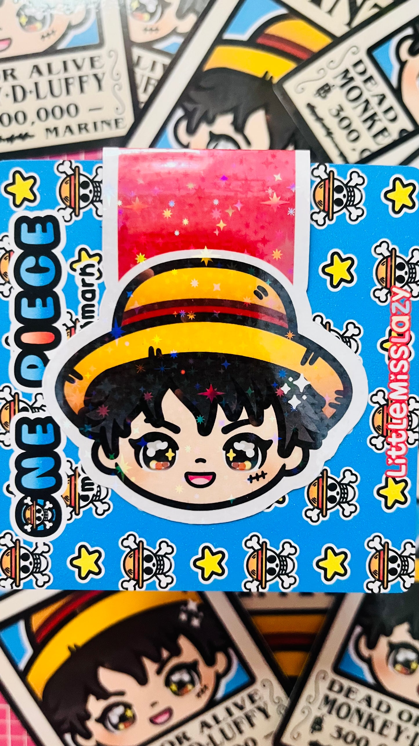 Sobre de productos One piece