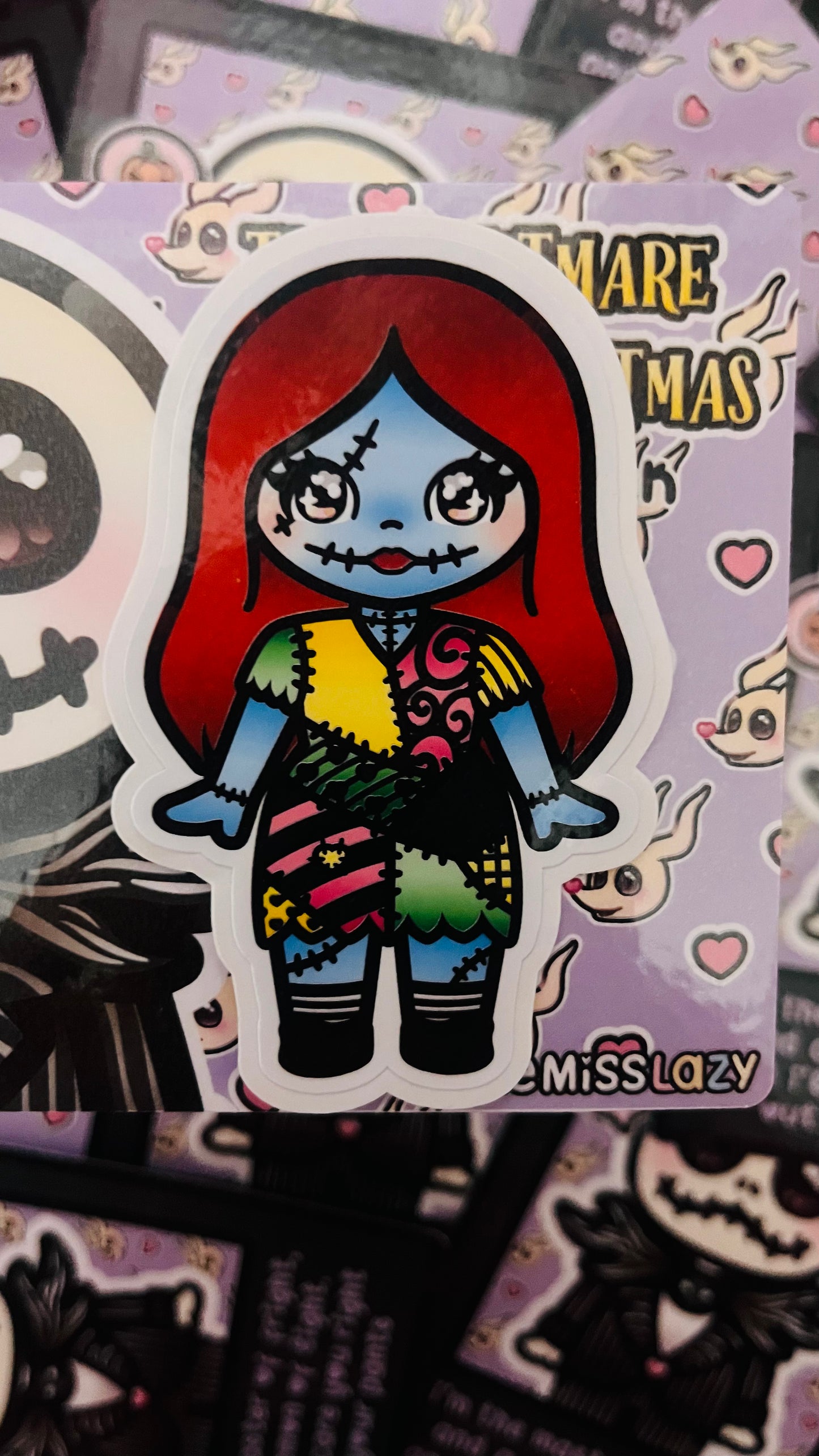 Pegatinas Pesadilla antes de Navidad