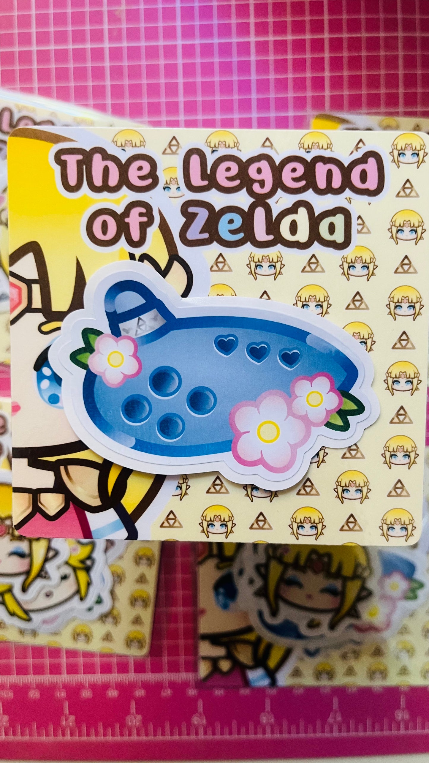 Pack de pegatinas princesa Zelda