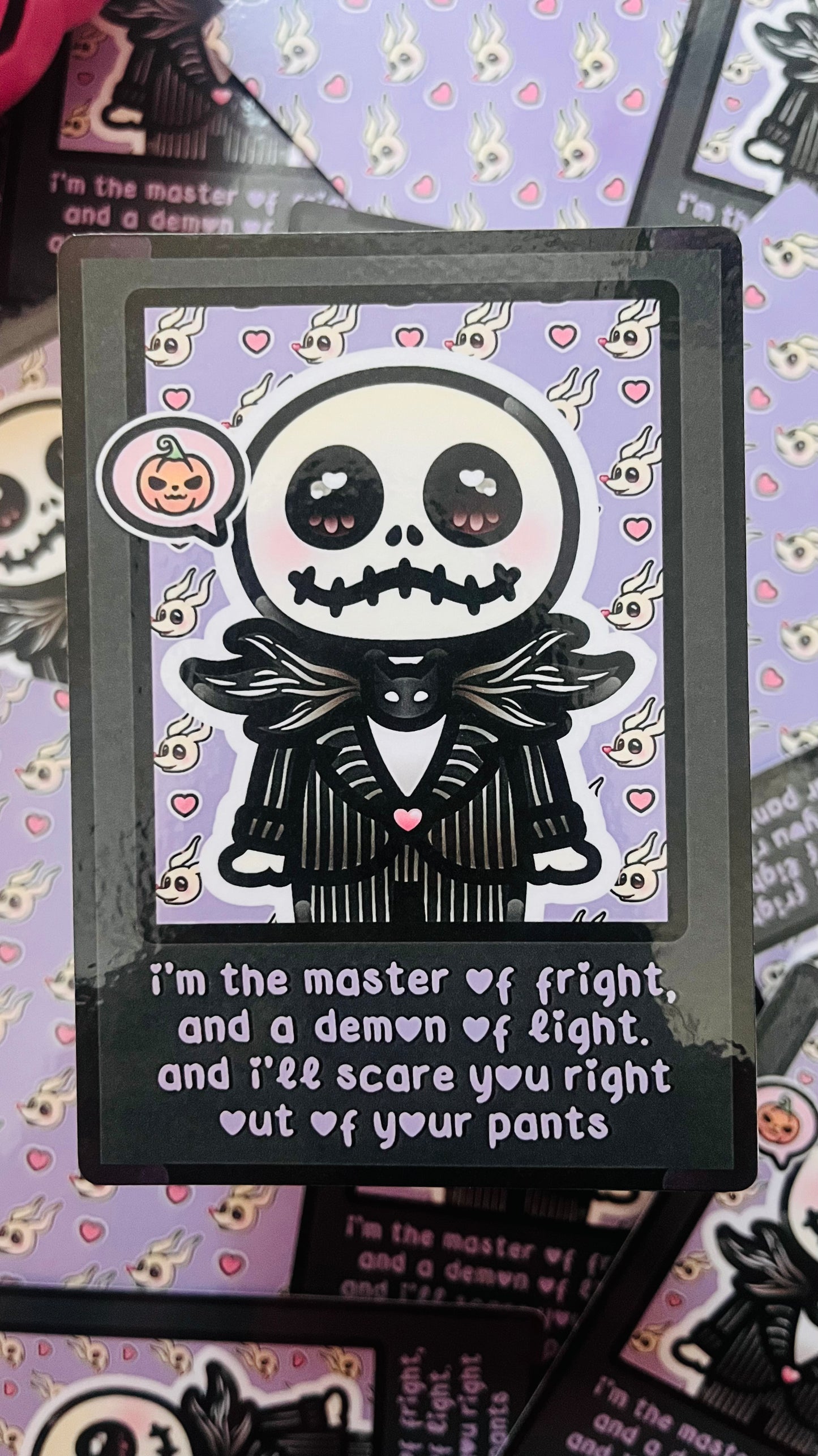 Sobre de productos de Pesadilla antes de Navidad