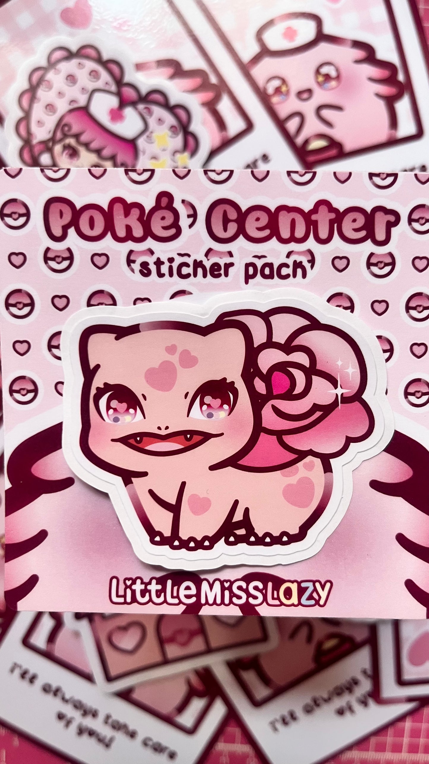 Pack de pegatinas Centro Pokemon