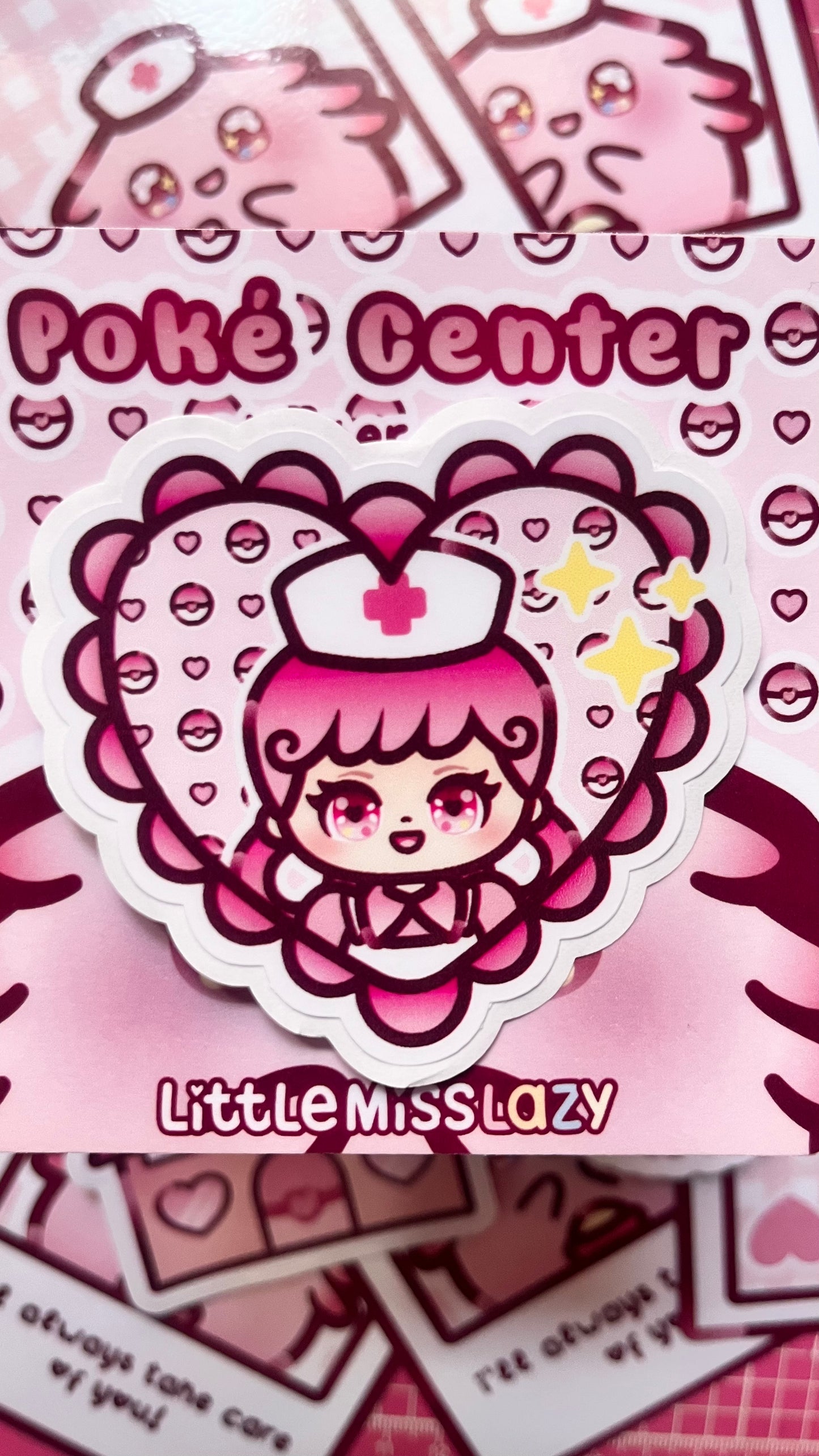 Pack de pegatinas Centro Pokemon