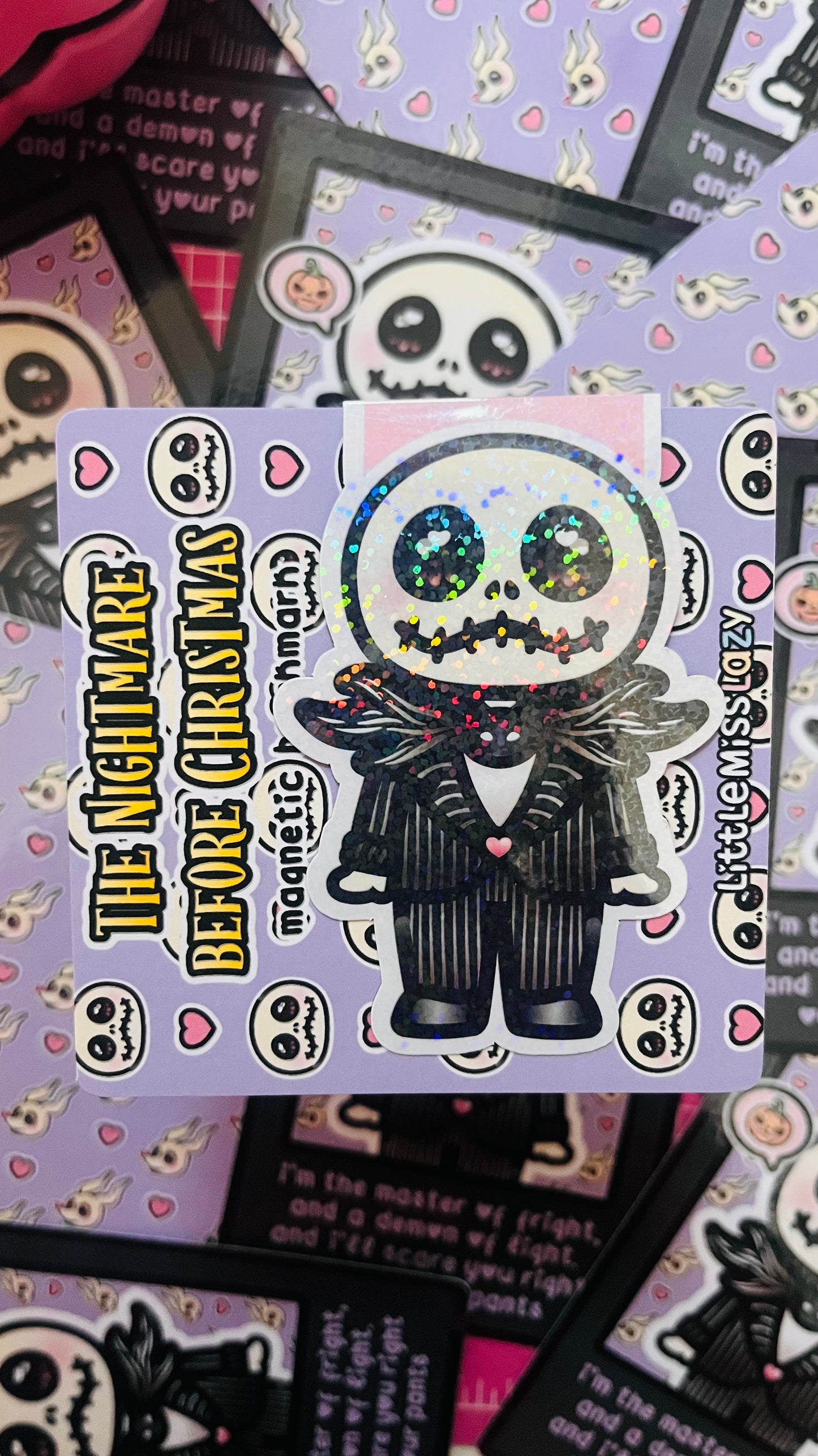 Marcapáginas magnético Jack y Zero