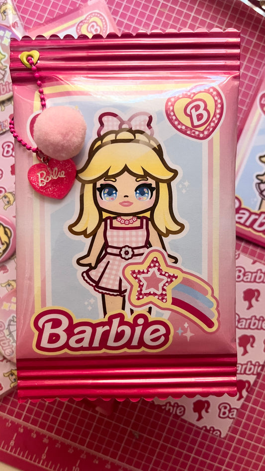 Sobre de productos de Barbie