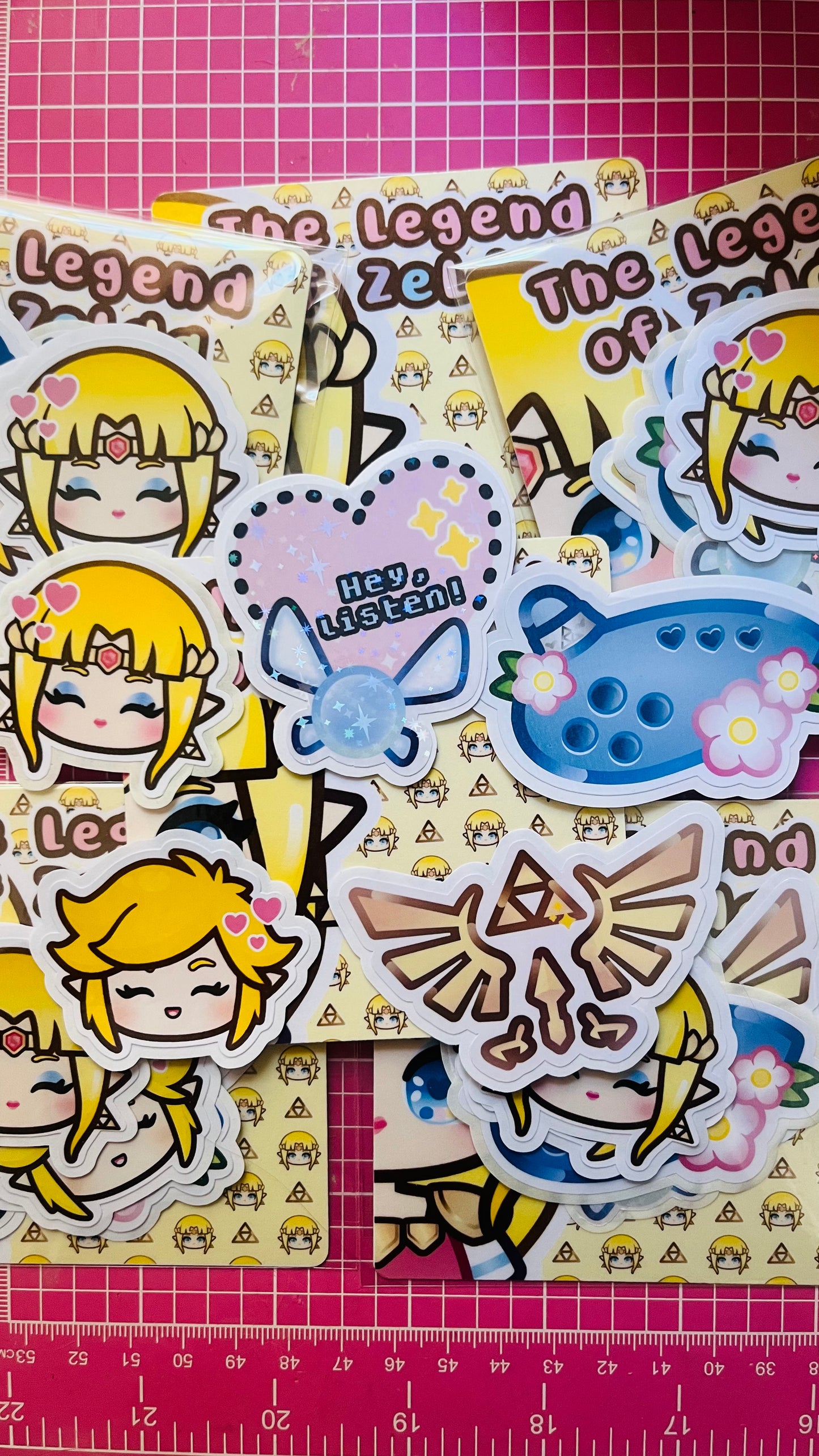 Pack de pegatinas princesa Zelda
