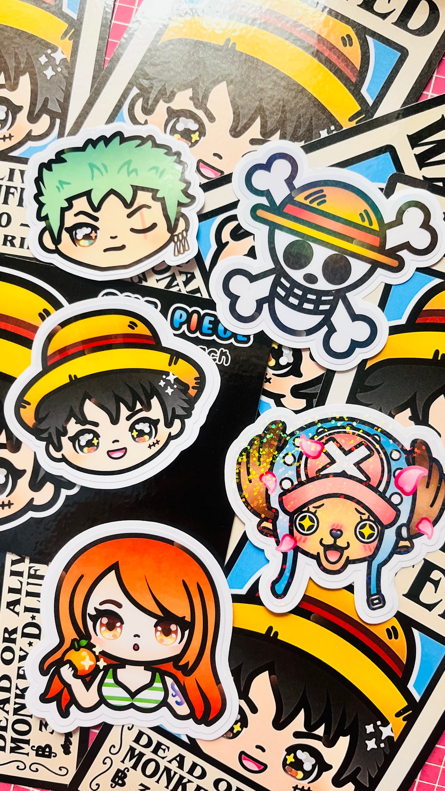 Sobre de productos One piece