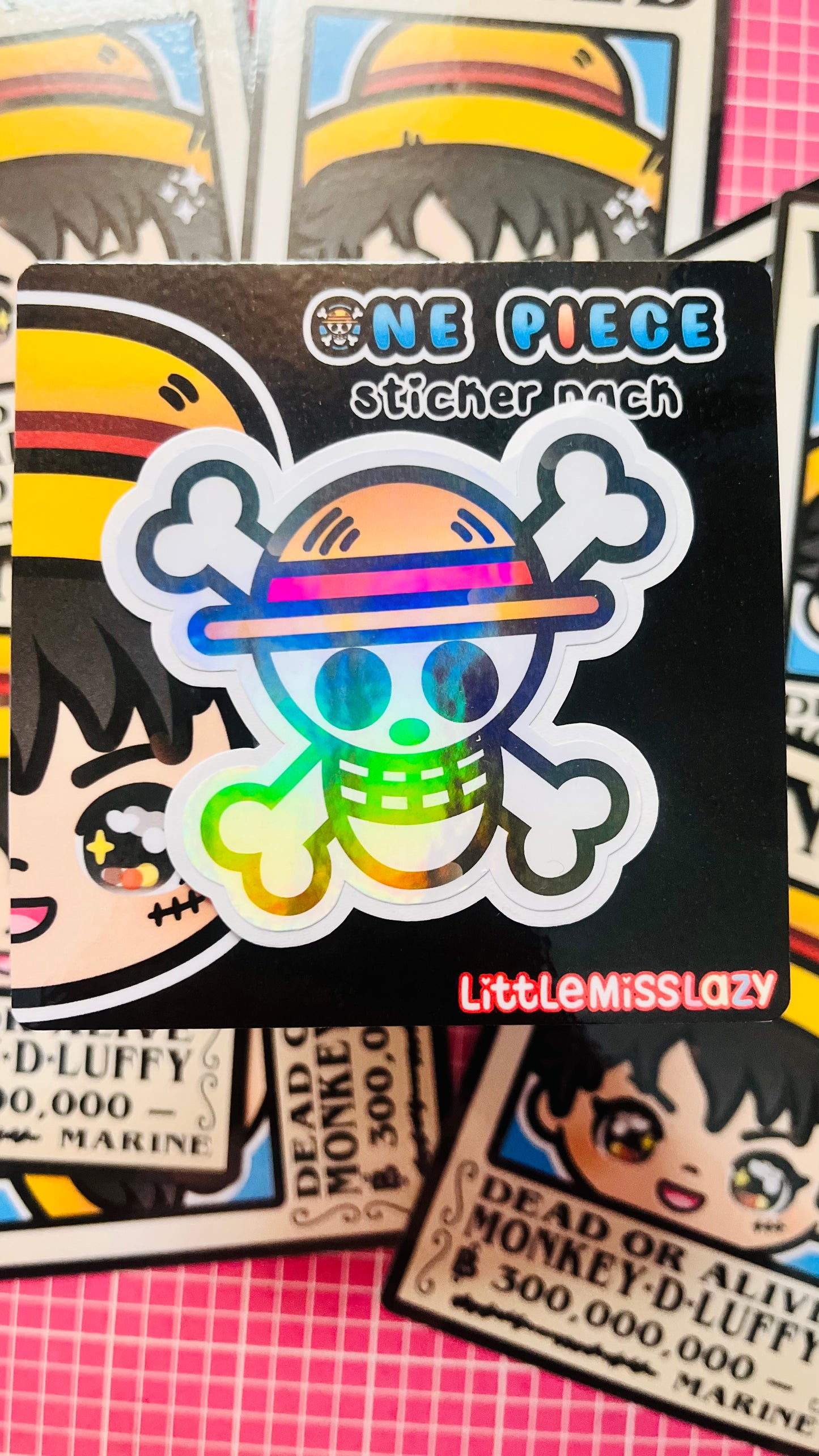 Pack de pegatinas One Piece