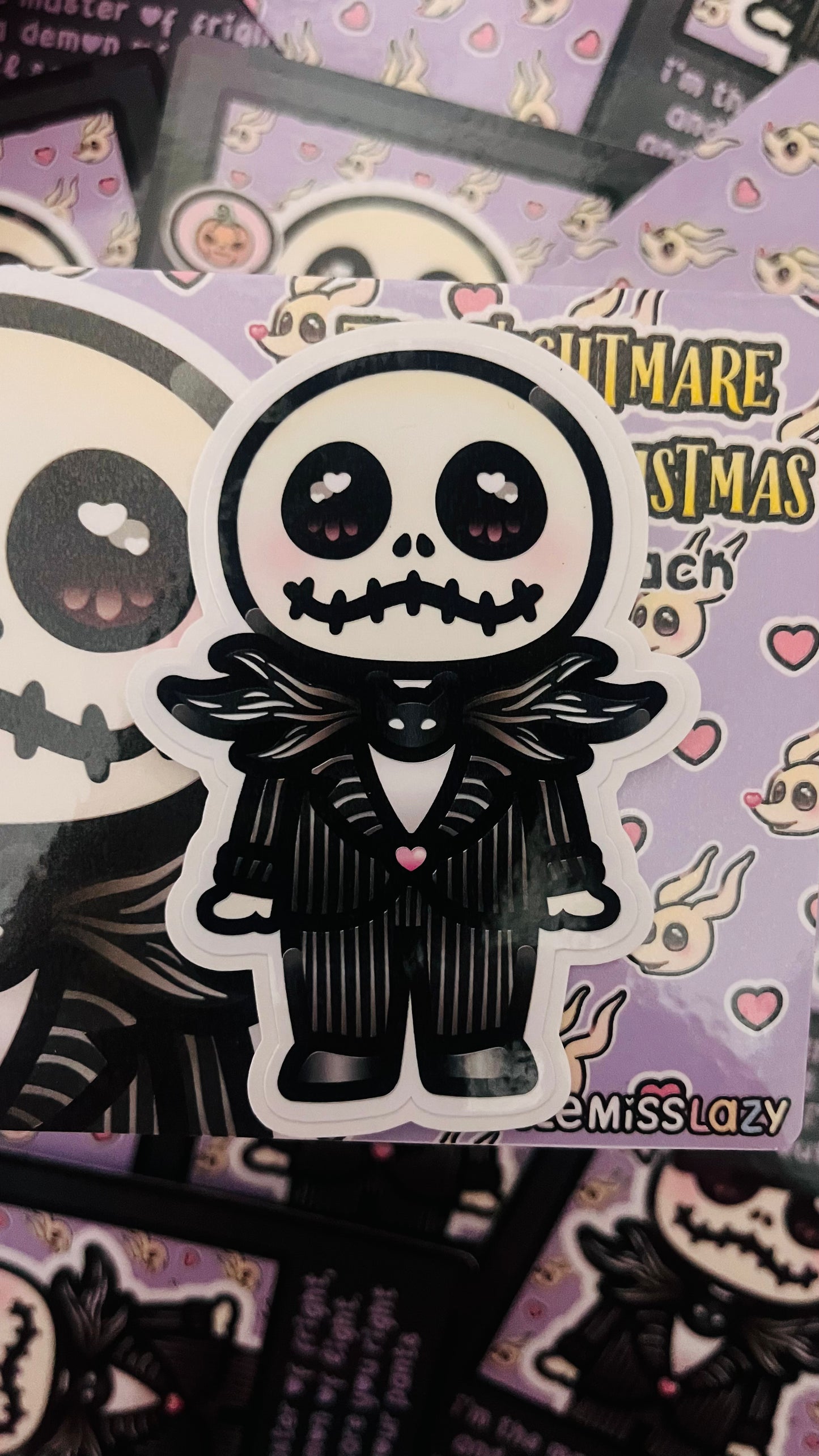 Pegatinas Pesadilla antes de Navidad