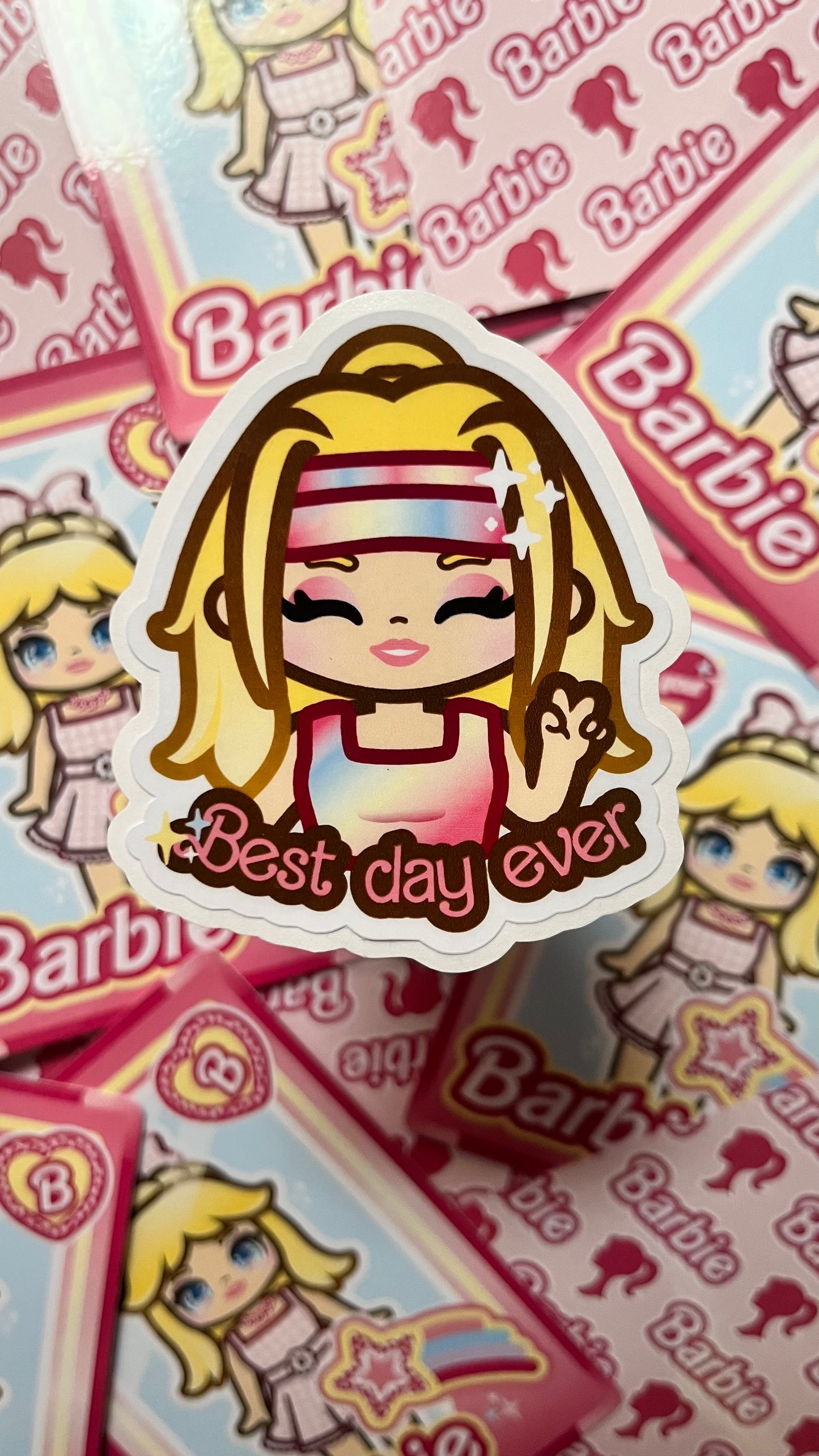 Pegatinas Barbie