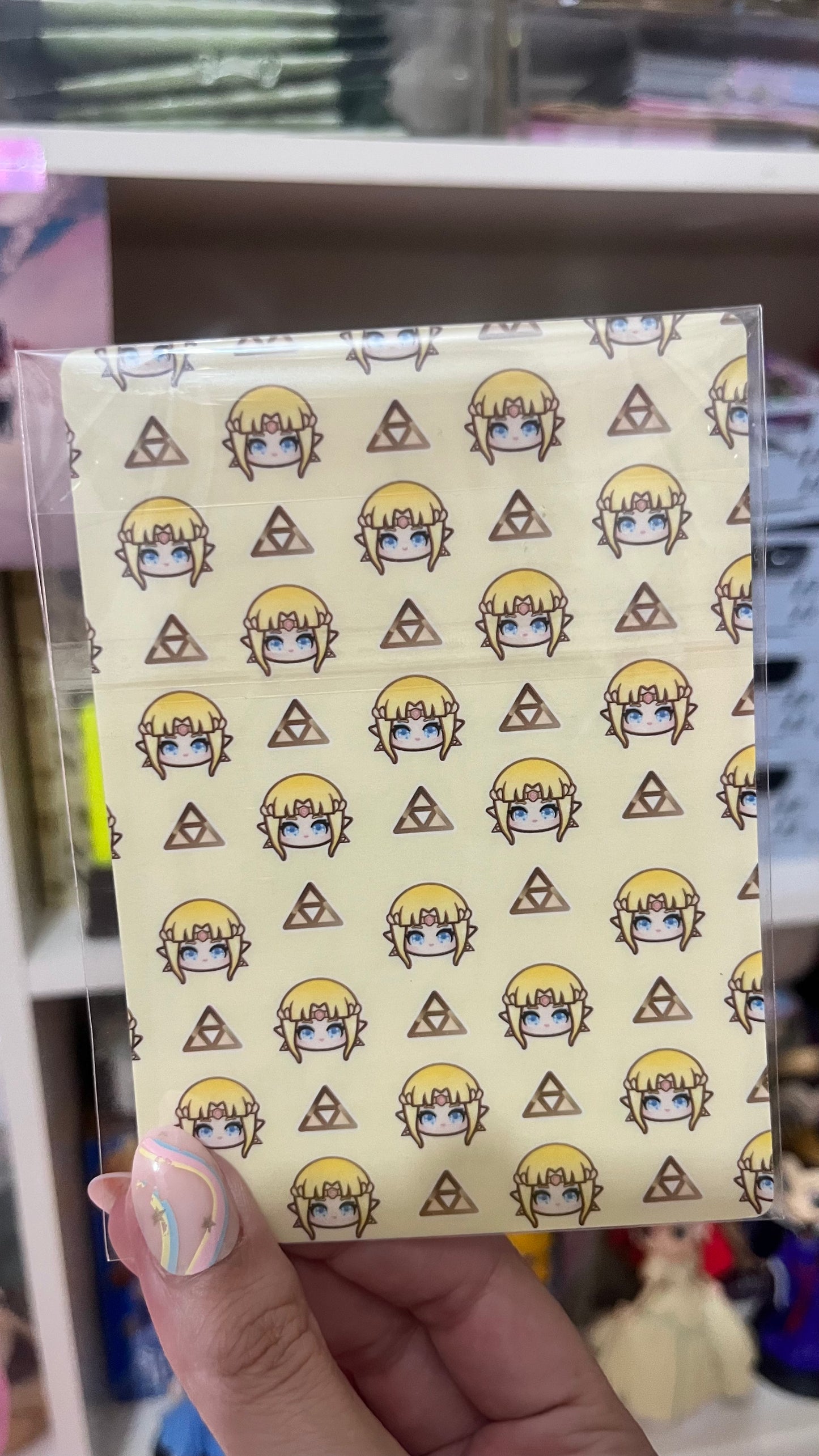 Lámina Link y Zelda