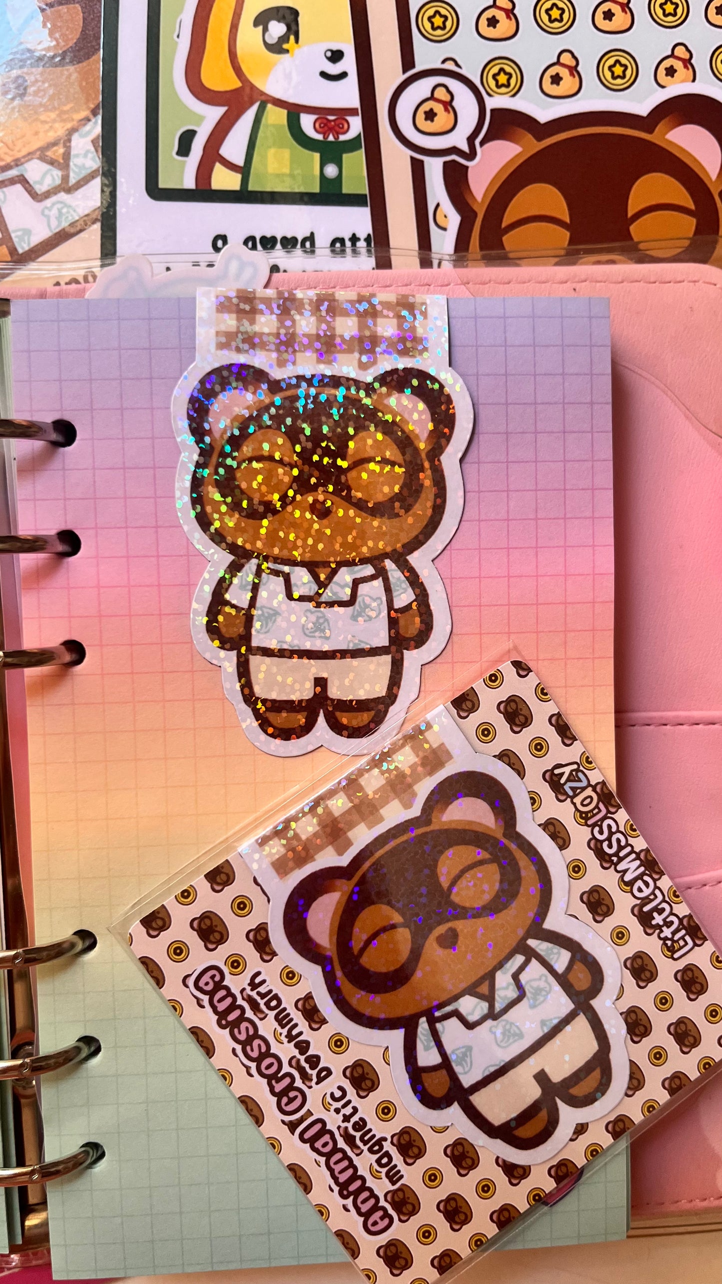 Marcapáginas magnético Tom Nook