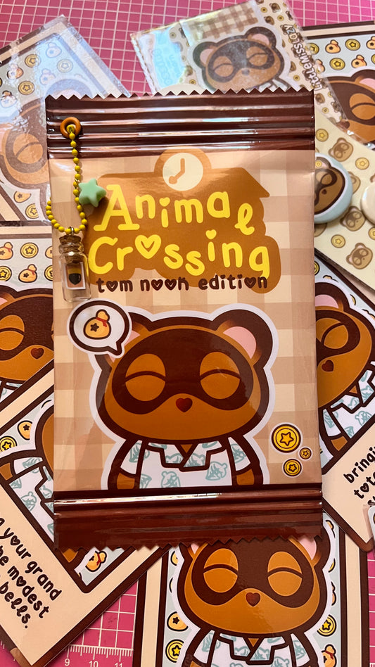 Sobre de productos de Animal Crossing, edición Tom Nook