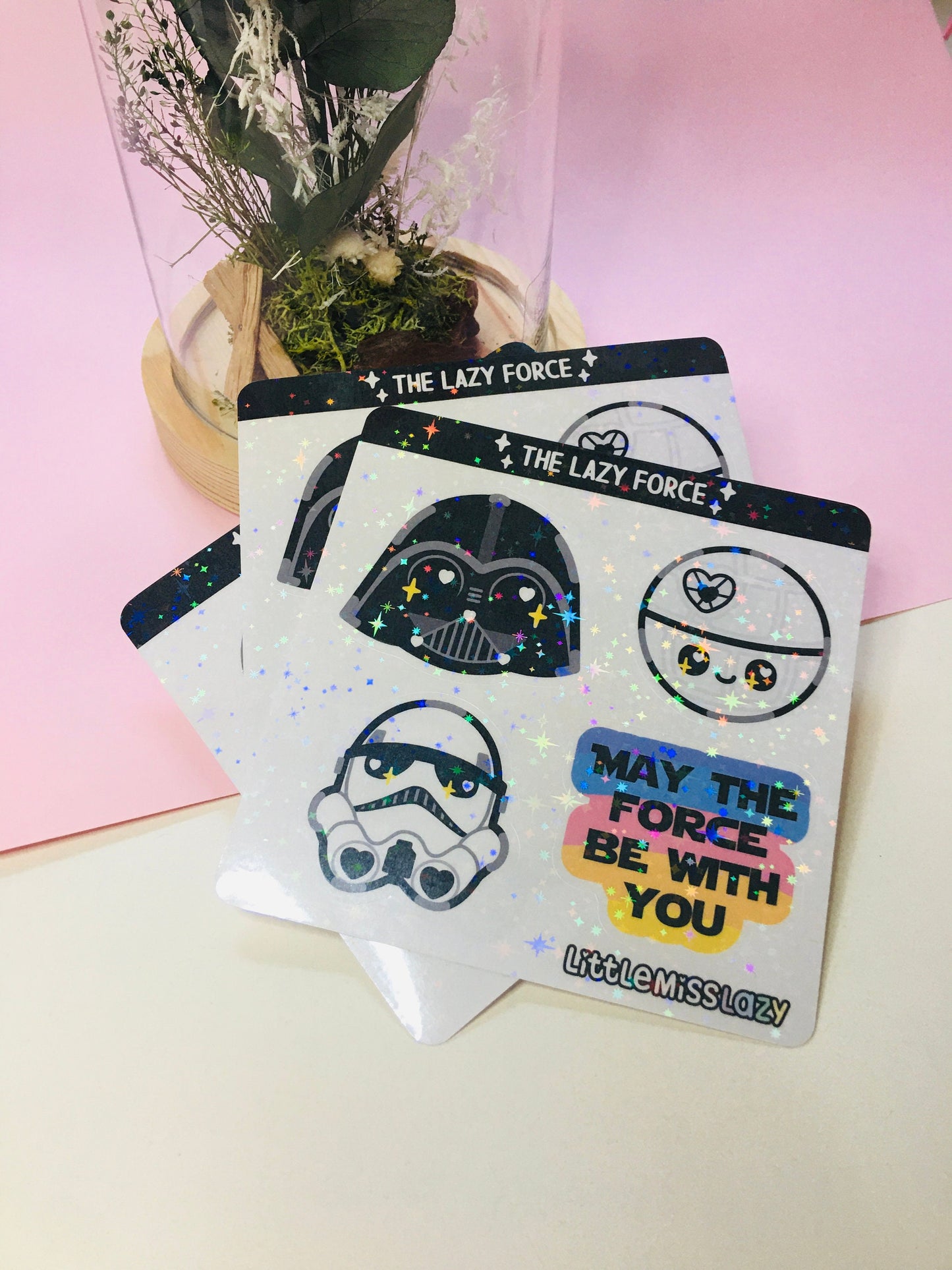 Pegatinas holográficas Star Wars