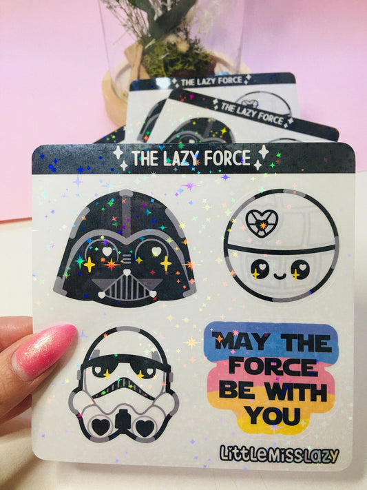 Pegatinas holográficas Star Wars