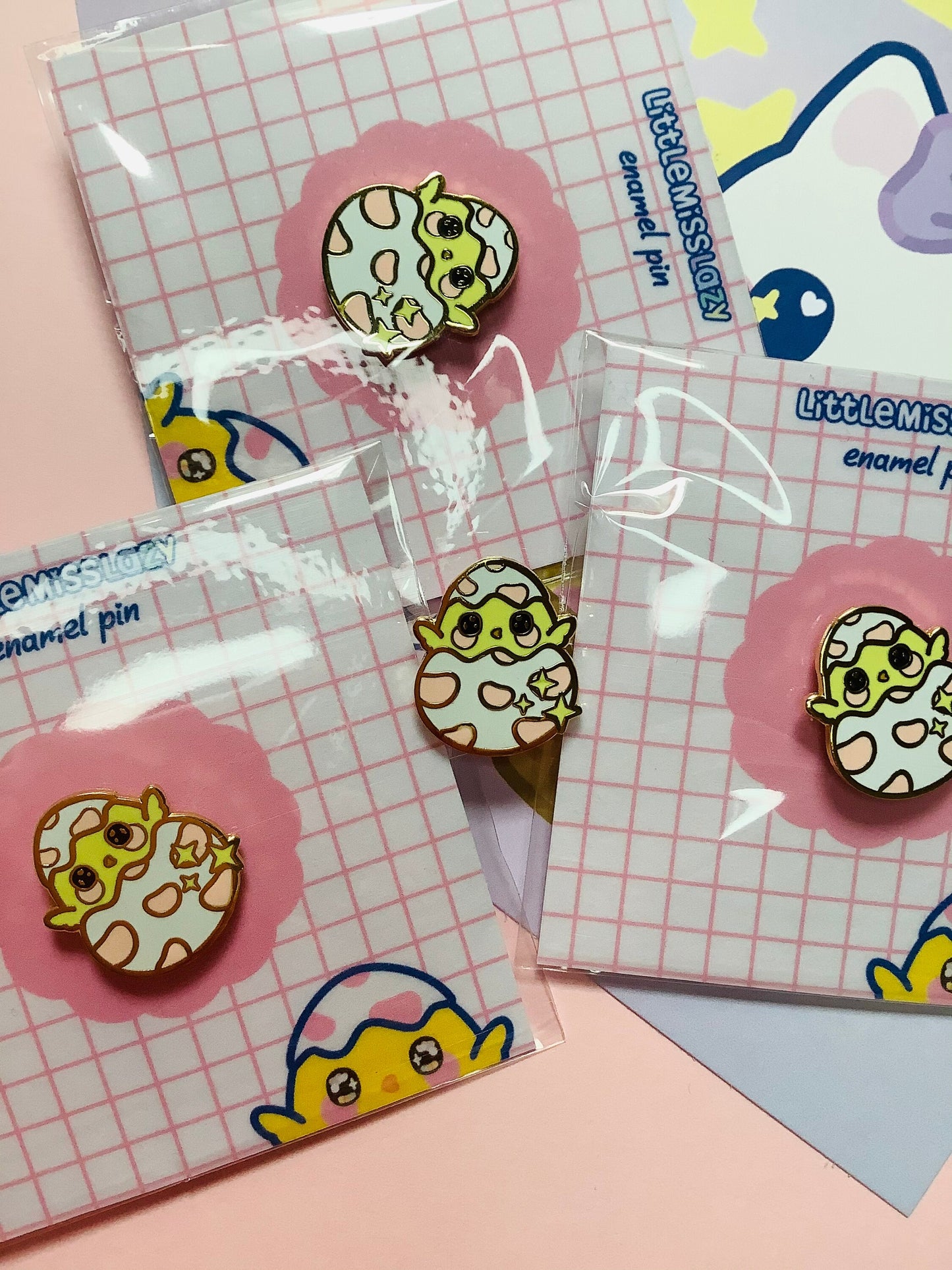 Pin del pollito Ostra