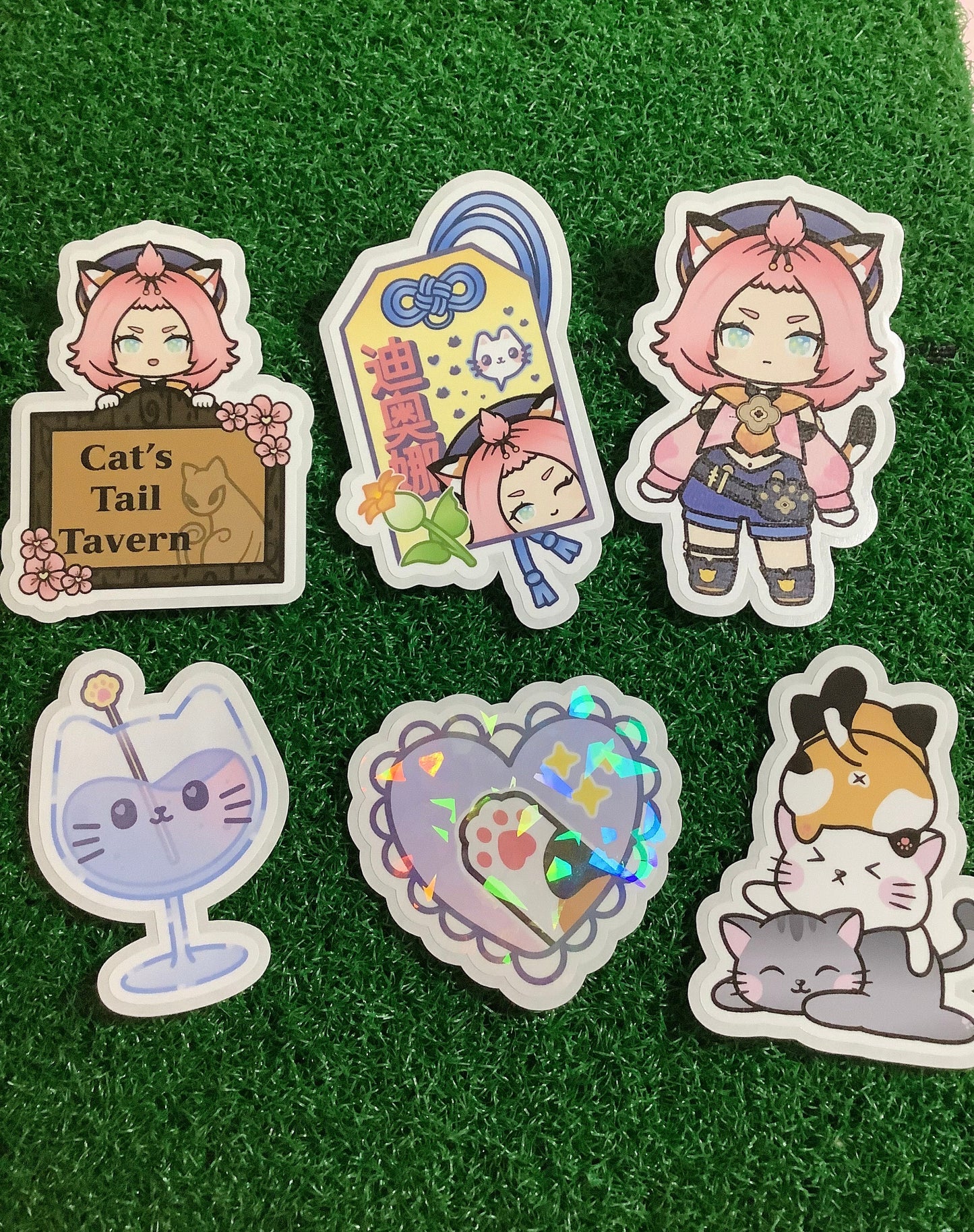 Pack de pegatinas de Diona