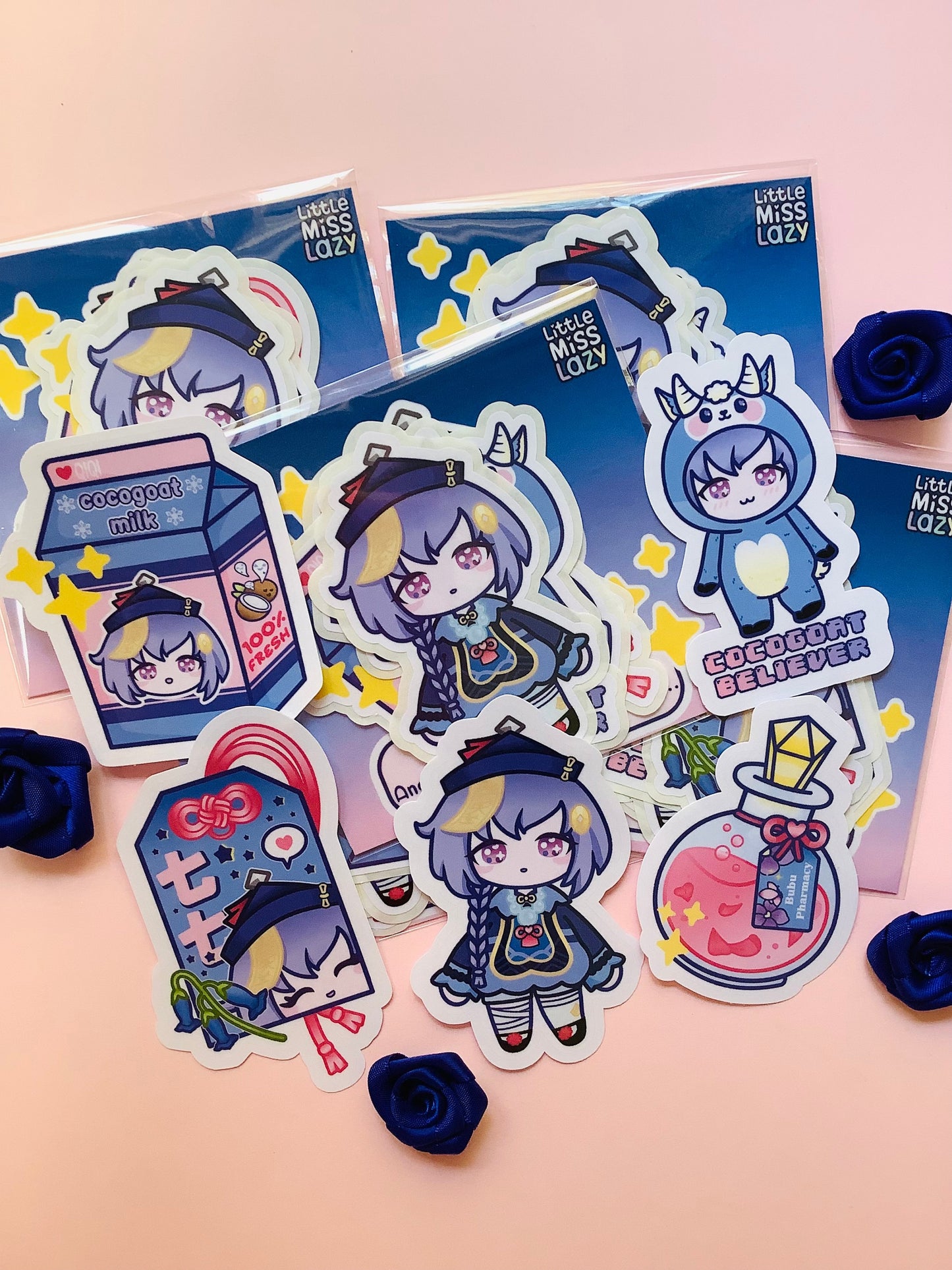 Pack de pegatinas Qiqi