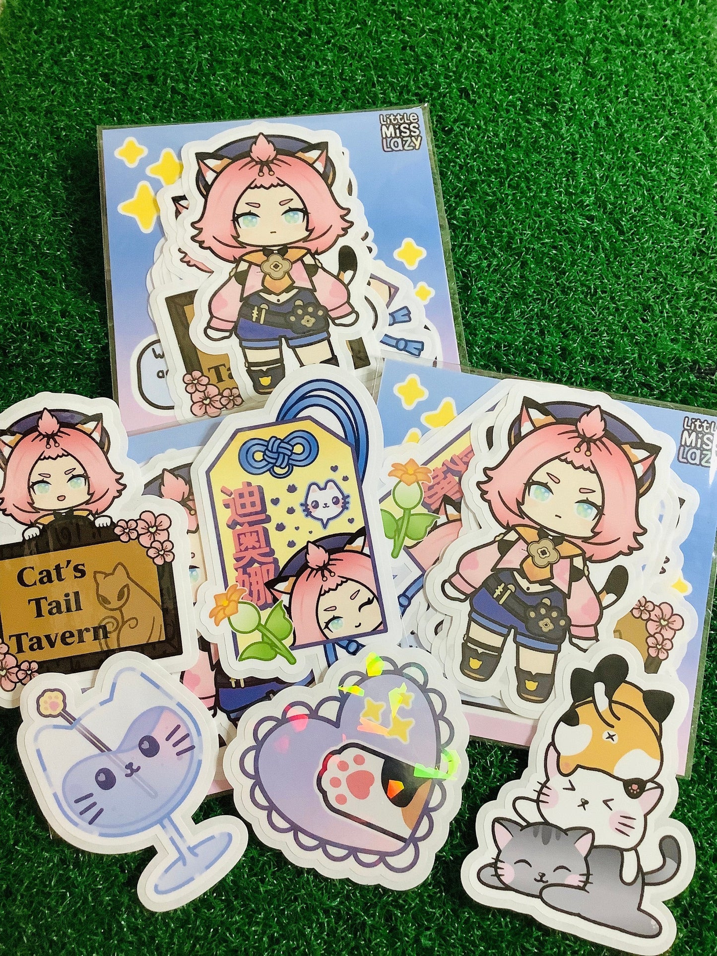 Pack de pegatinas de Diona