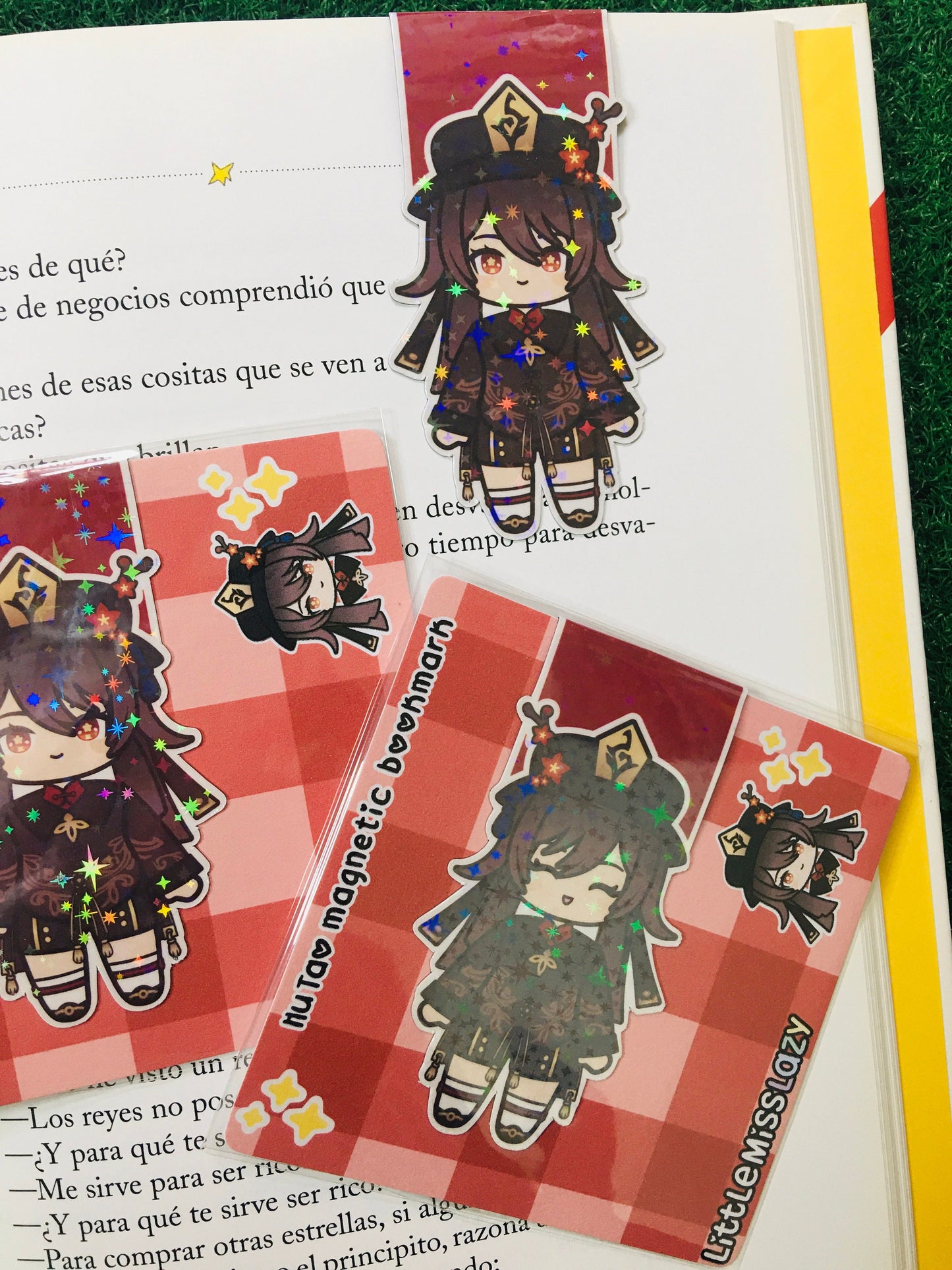 Marcapáginas magnético Hu Tao