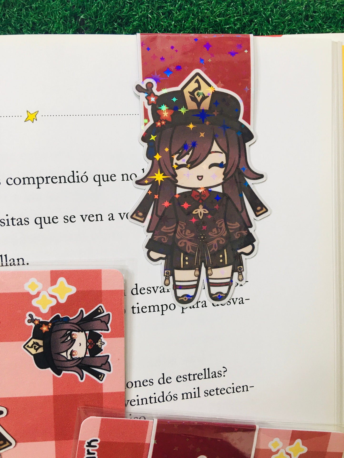 Marcapáginas magnético Hu Tao