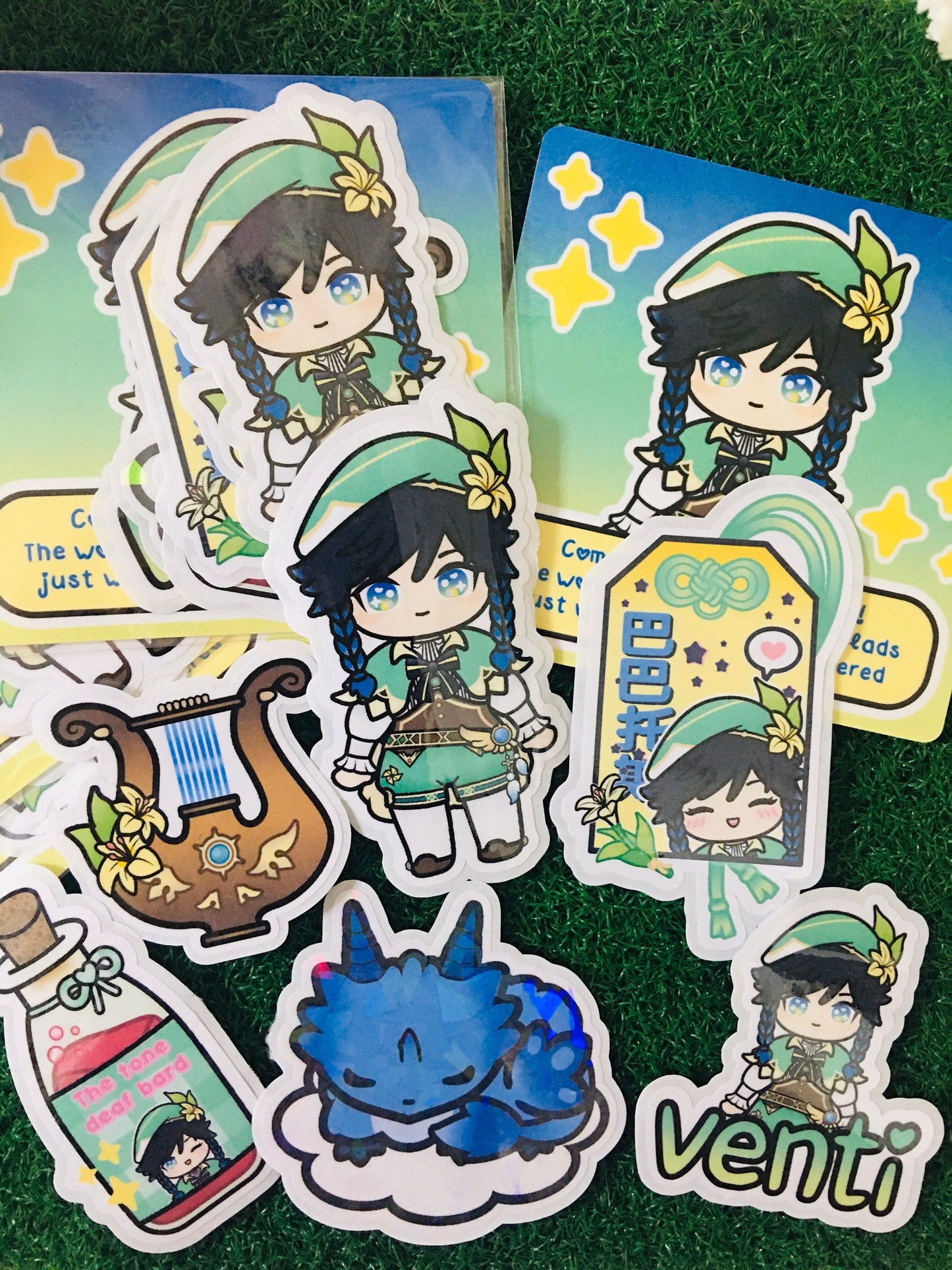 Pack de pegatinas Venti