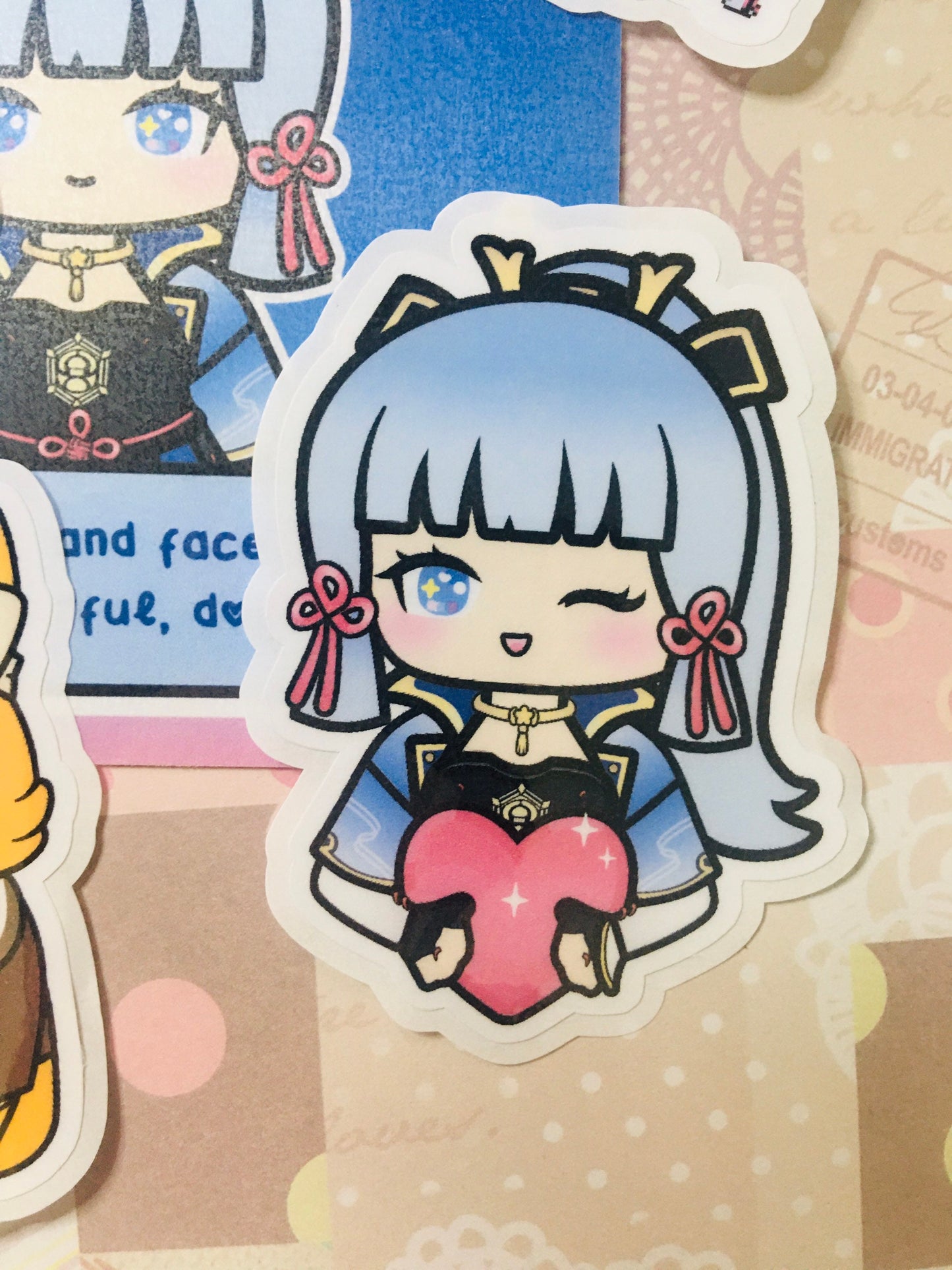 Pack de pegatinas Ayaka