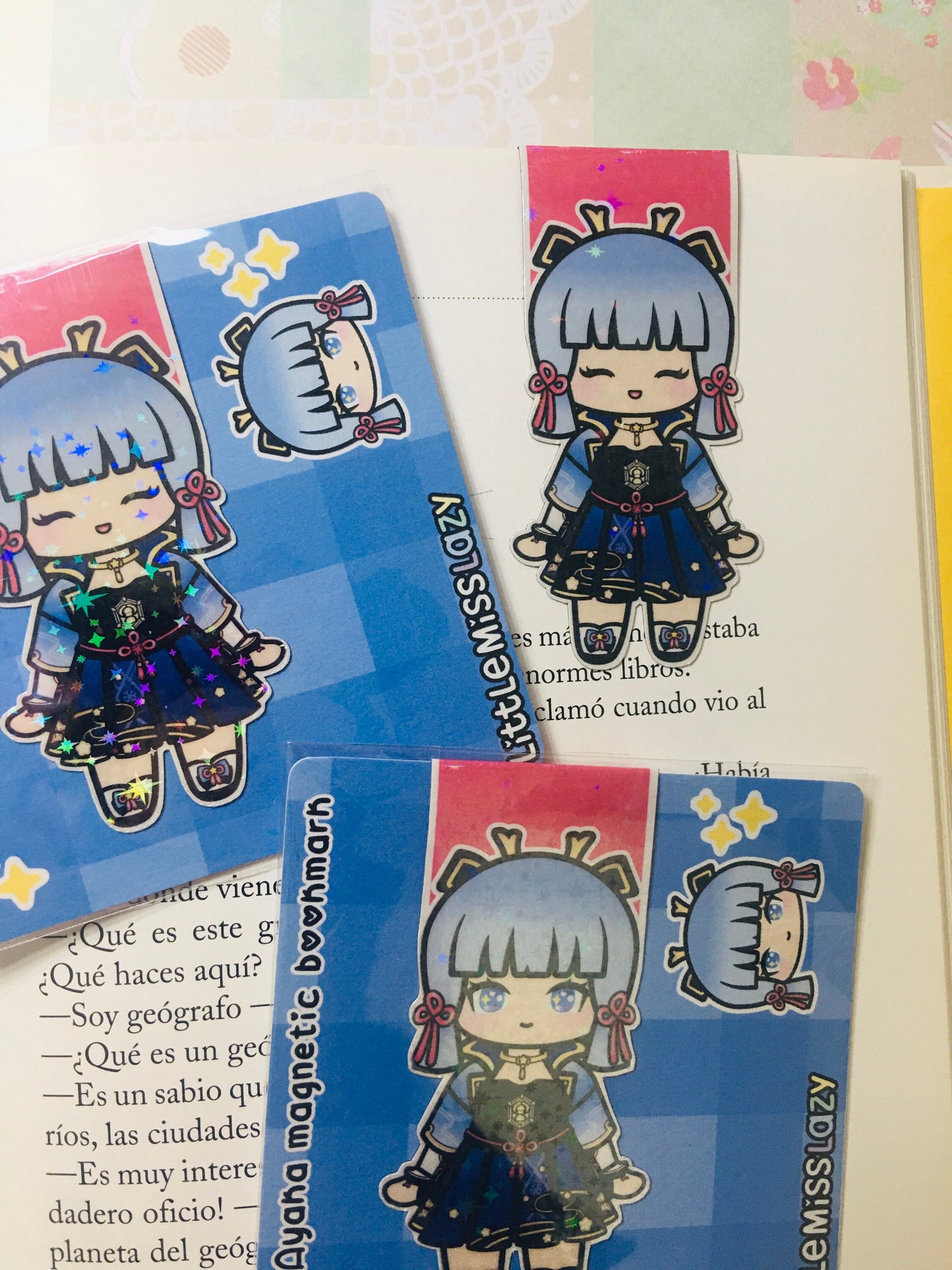 Marcapáginas magnético Ayaka