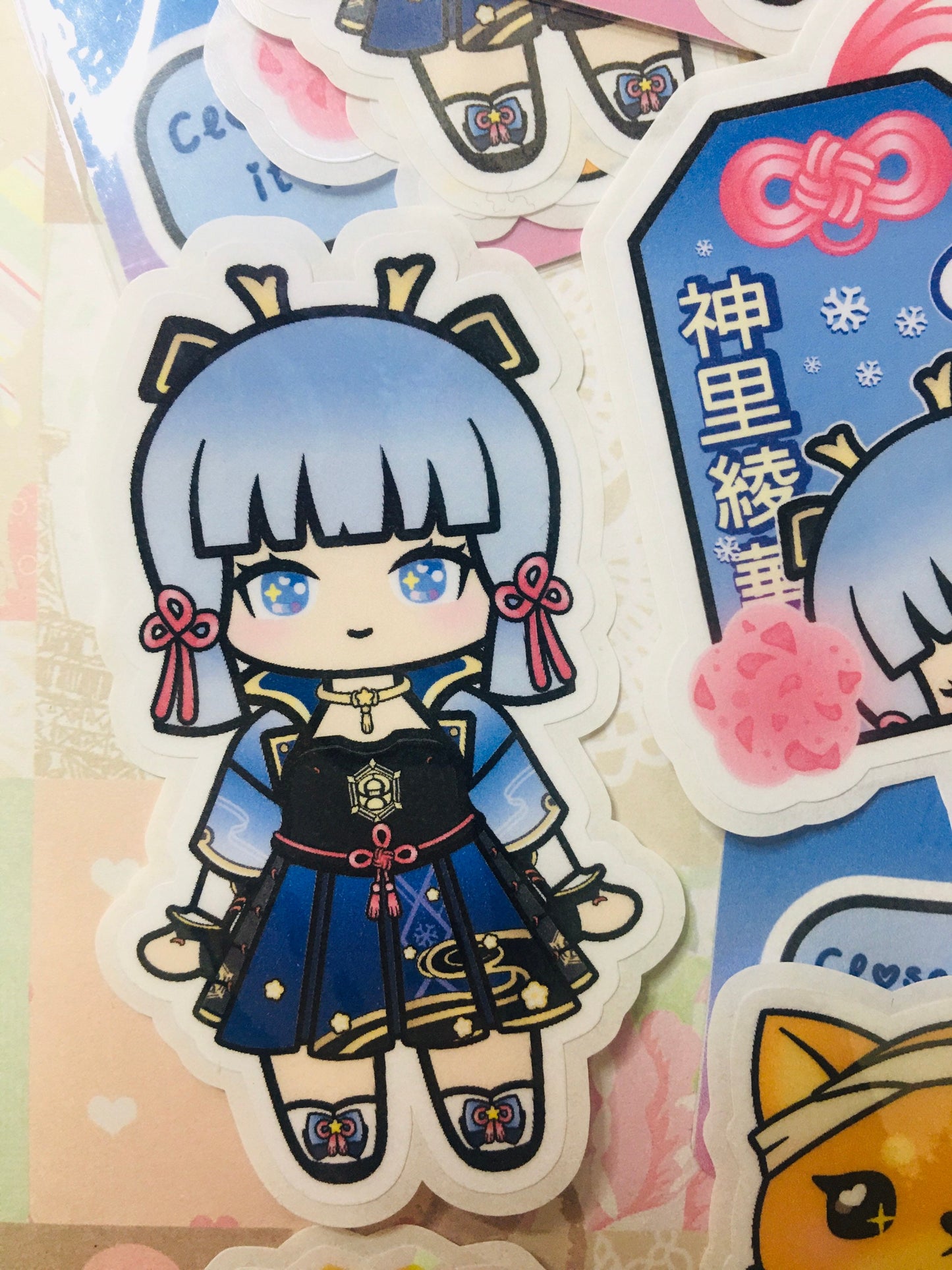 Pack de pegatinas Ayaka