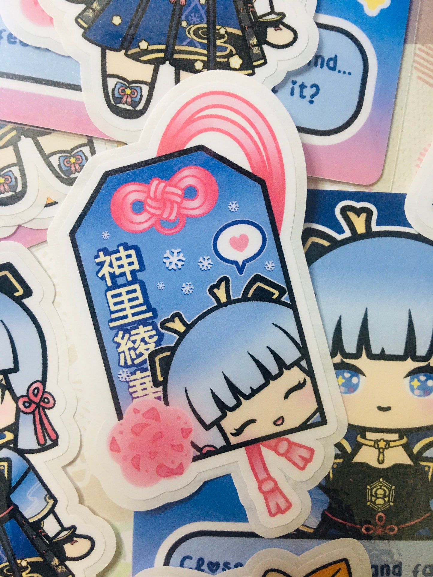 Pack de pegatinas Ayaka