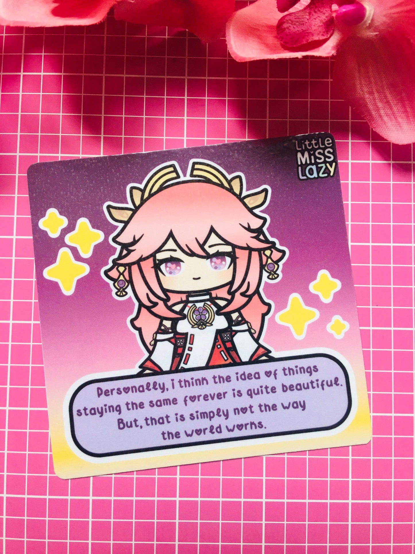 Pack de pegatinas Yae Miko