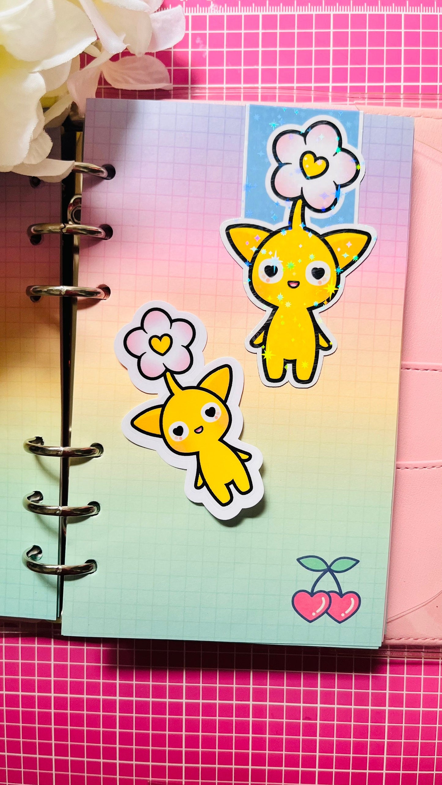 Marcapáginas magnético Pikmin