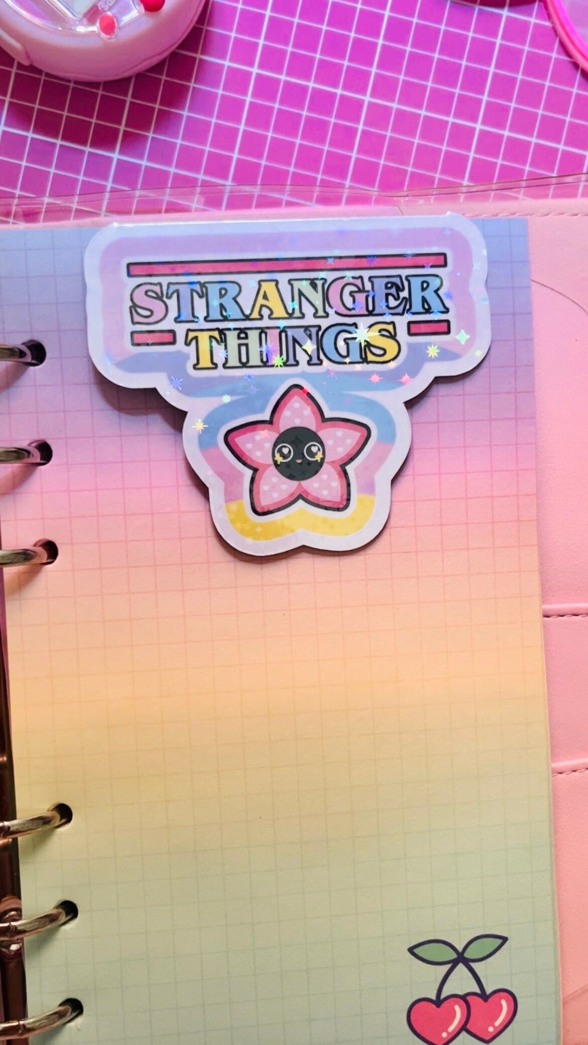 Marcapáginas magnético Stranger Things