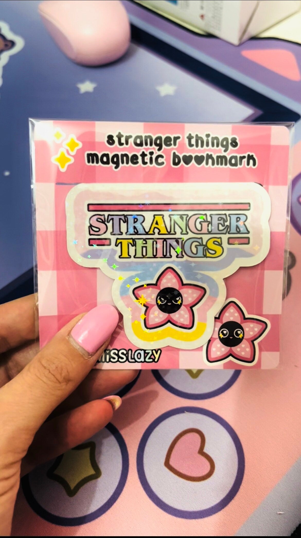 Marcapáginas magnético Stranger Things