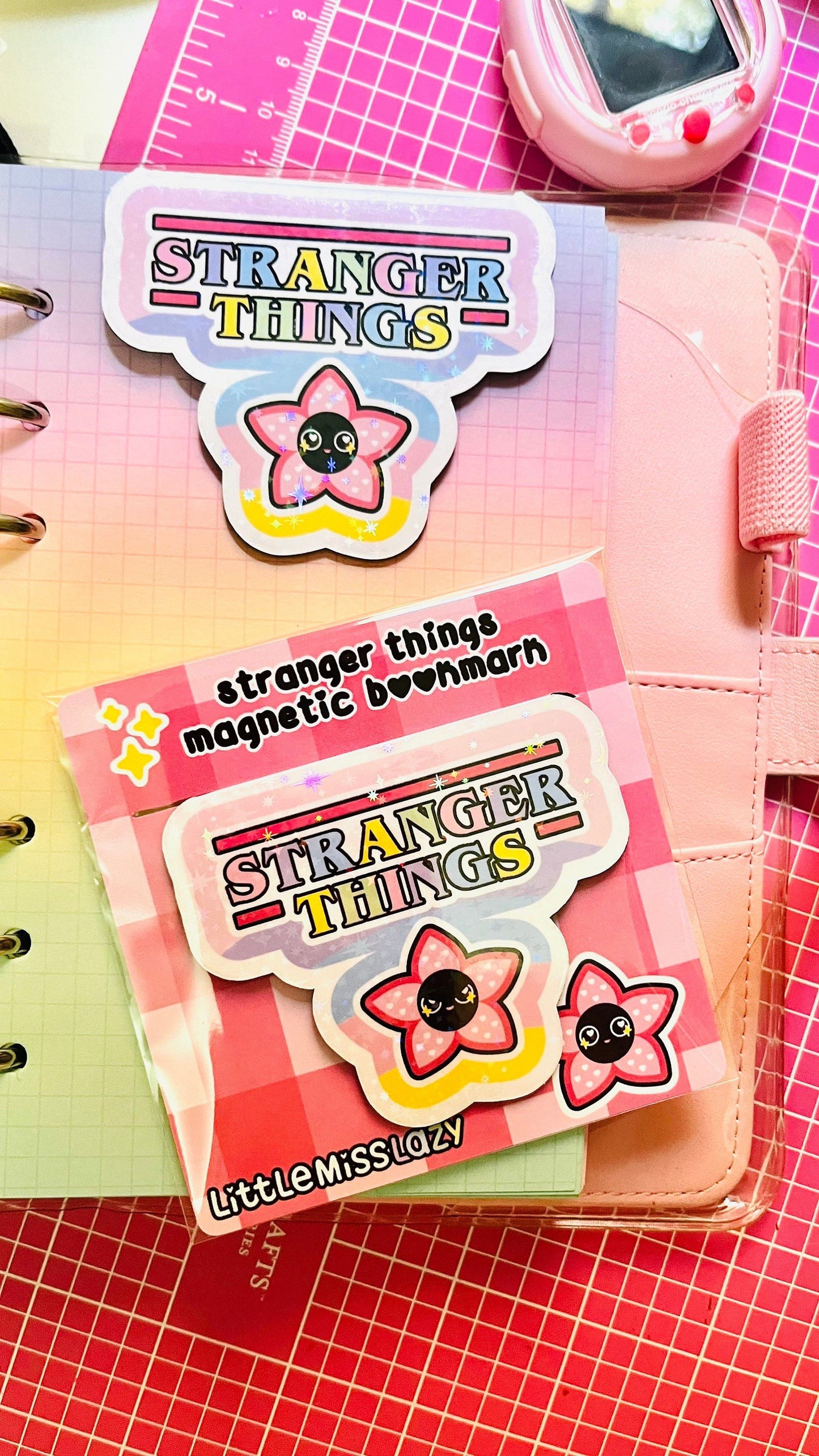 Marcapáginas magnético Stranger Things