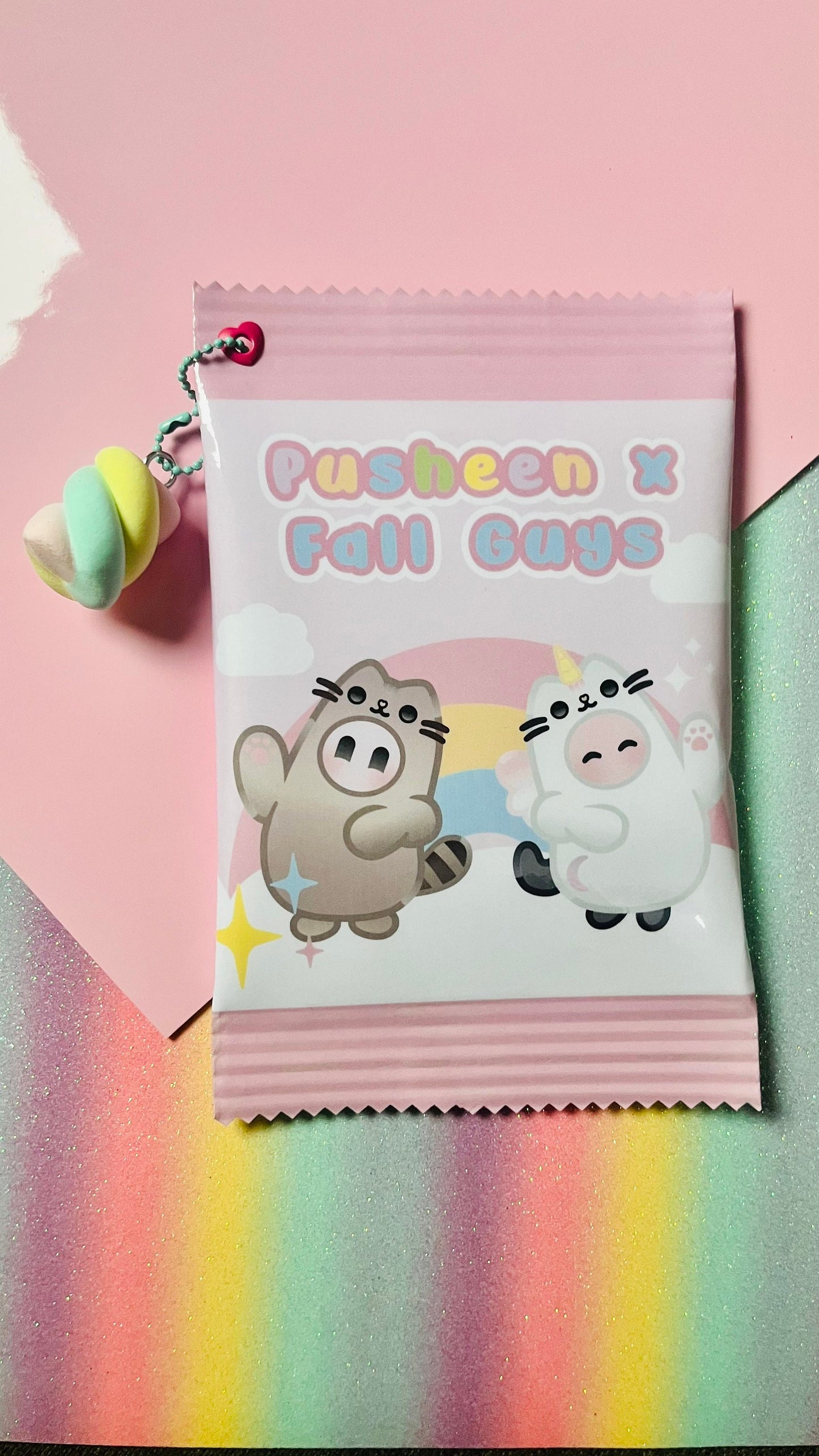 Sobre Pusheen x Fall guys