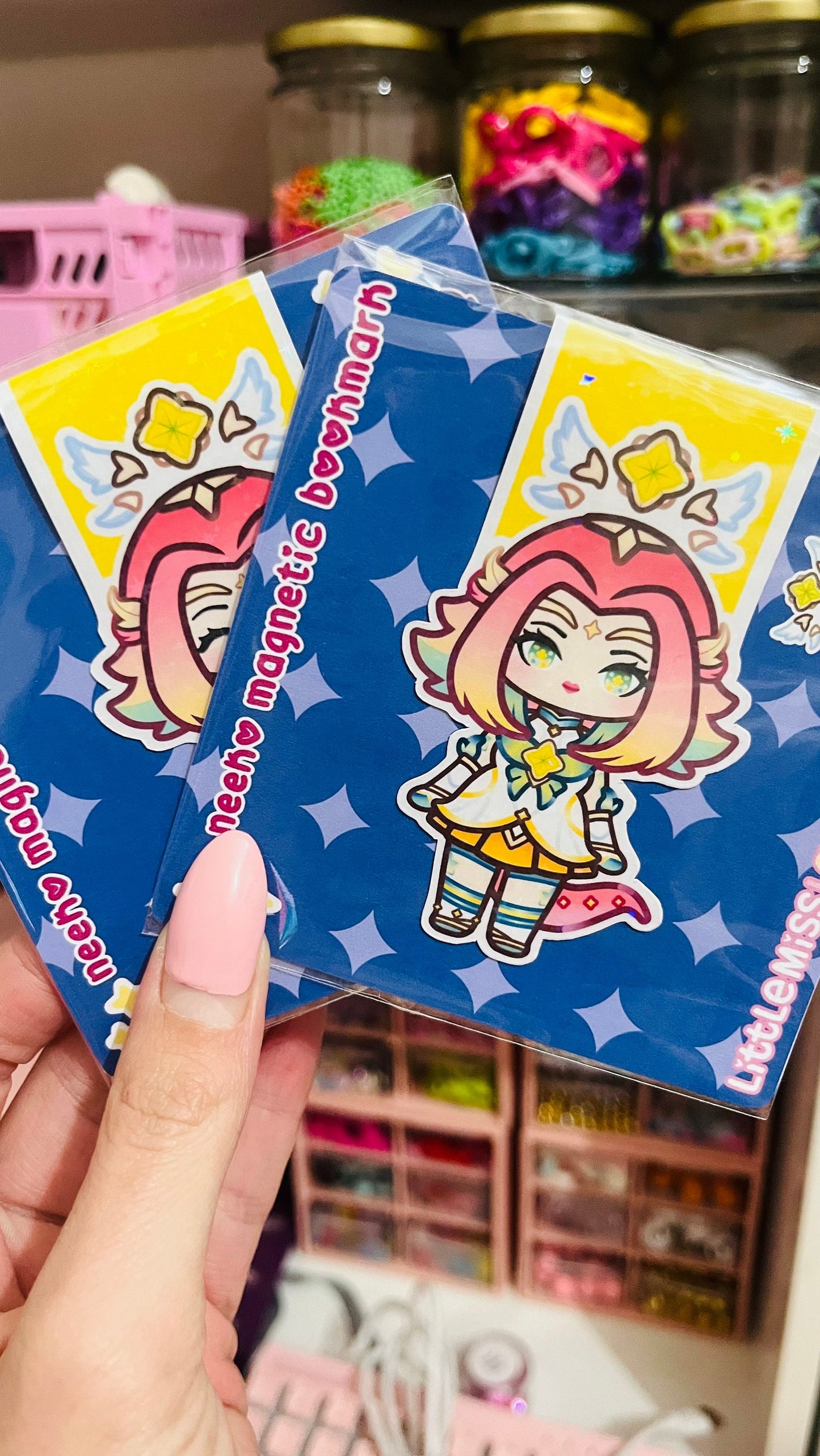 Marcapáginas magnético Neeko Star Guardian