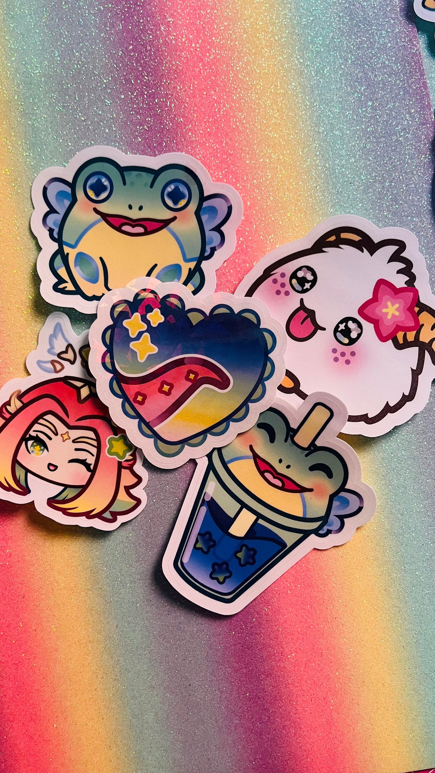 Pack de pegatinas Neeko Star guardian