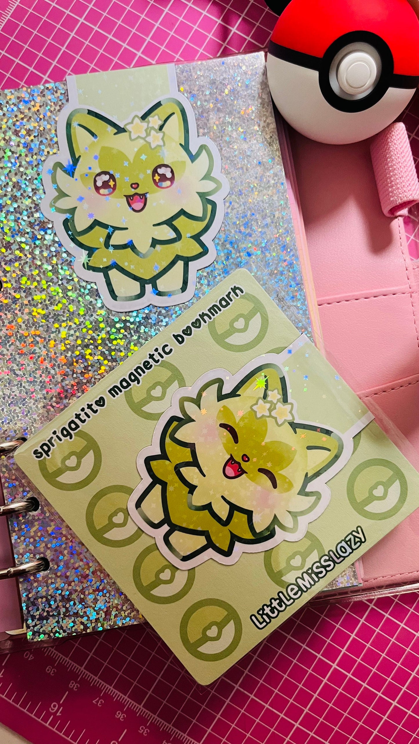 Marcapáginas magnético Pokémon Starters