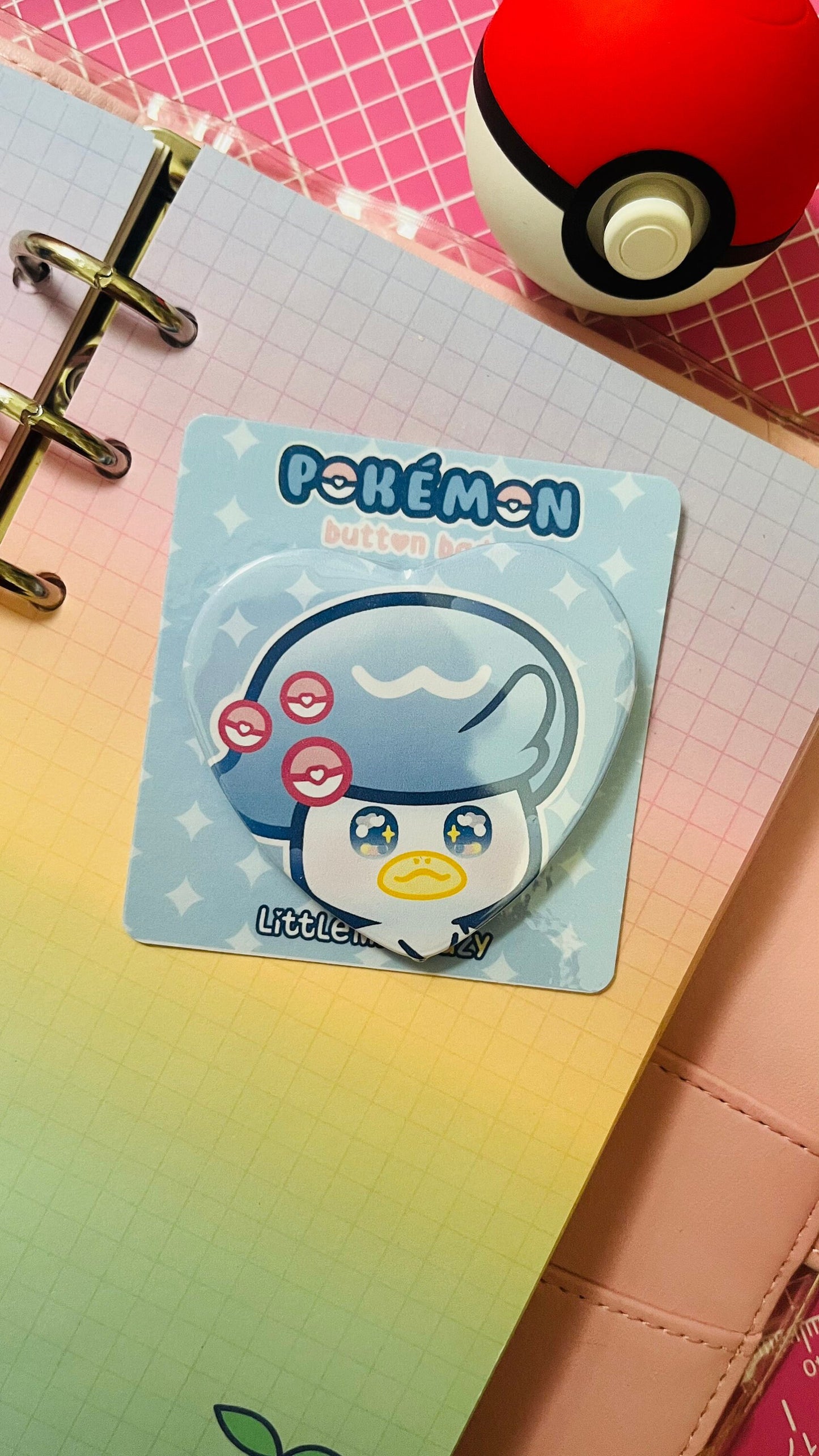 Chapa Pokémon. Sprigatito, Quaxly o Fuecoco