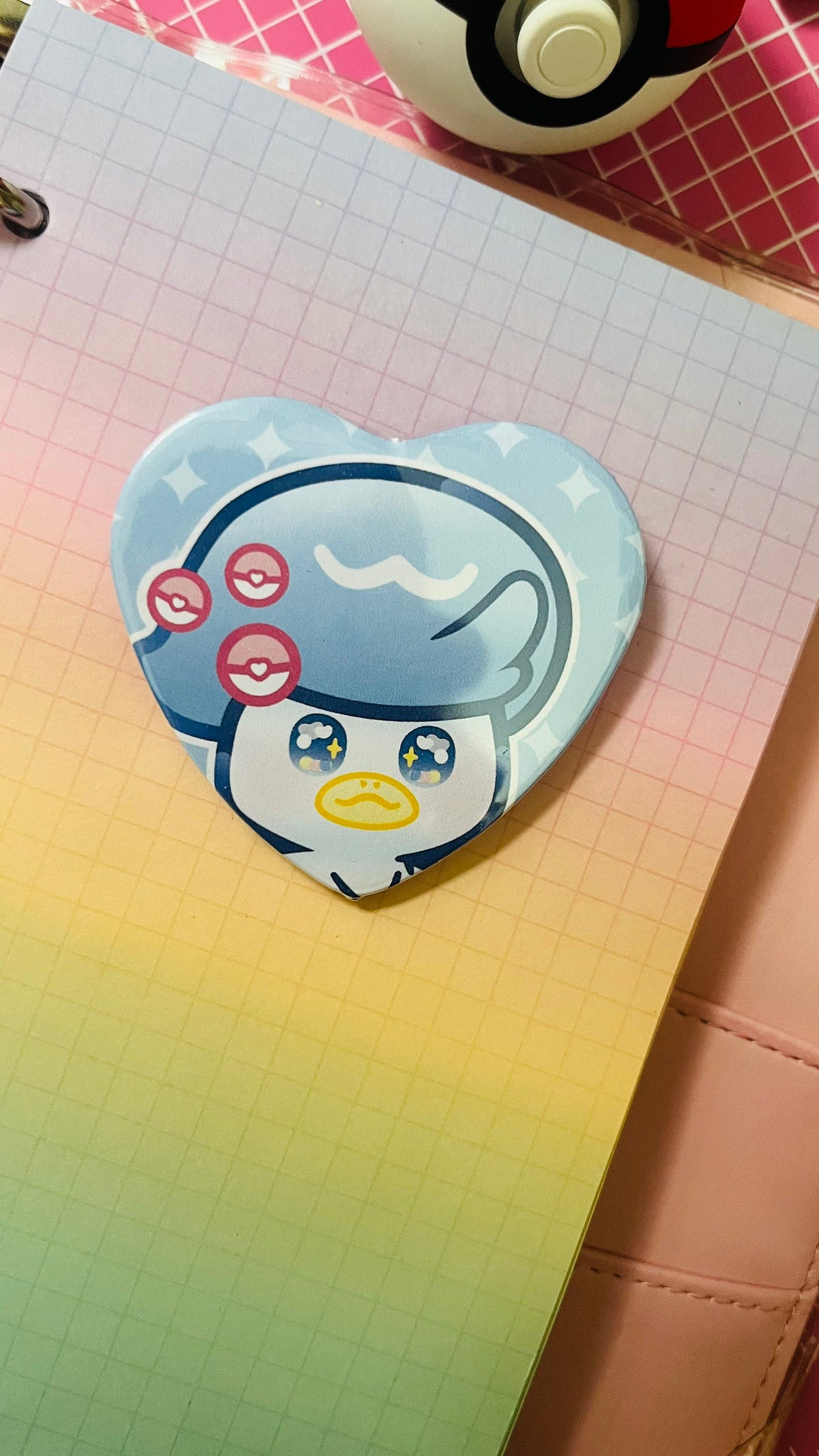 Chapa Pokémon. Sprigatito, Quaxly o Fuecoco