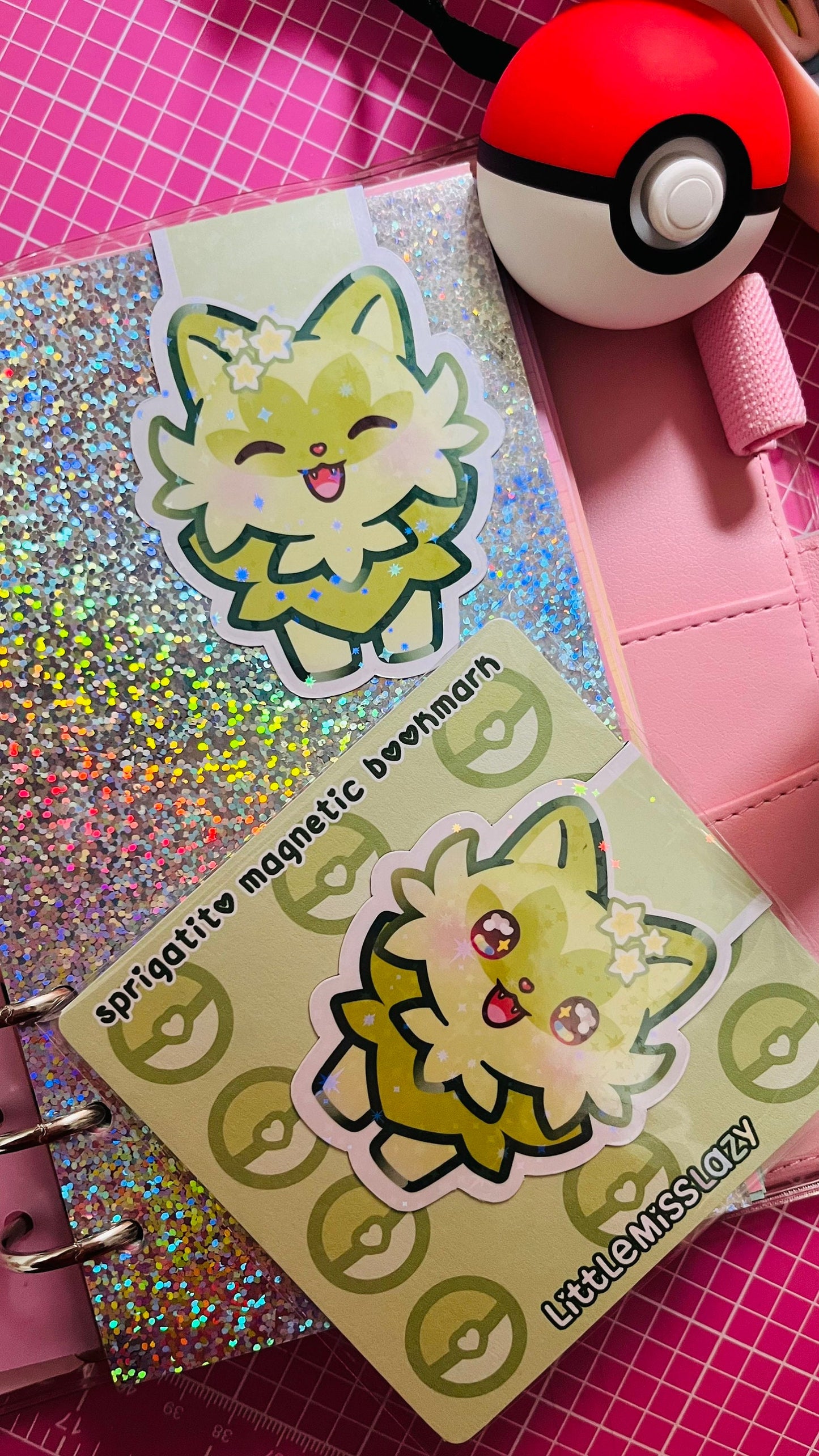 Marcapáginas magnético Pokémon Starters